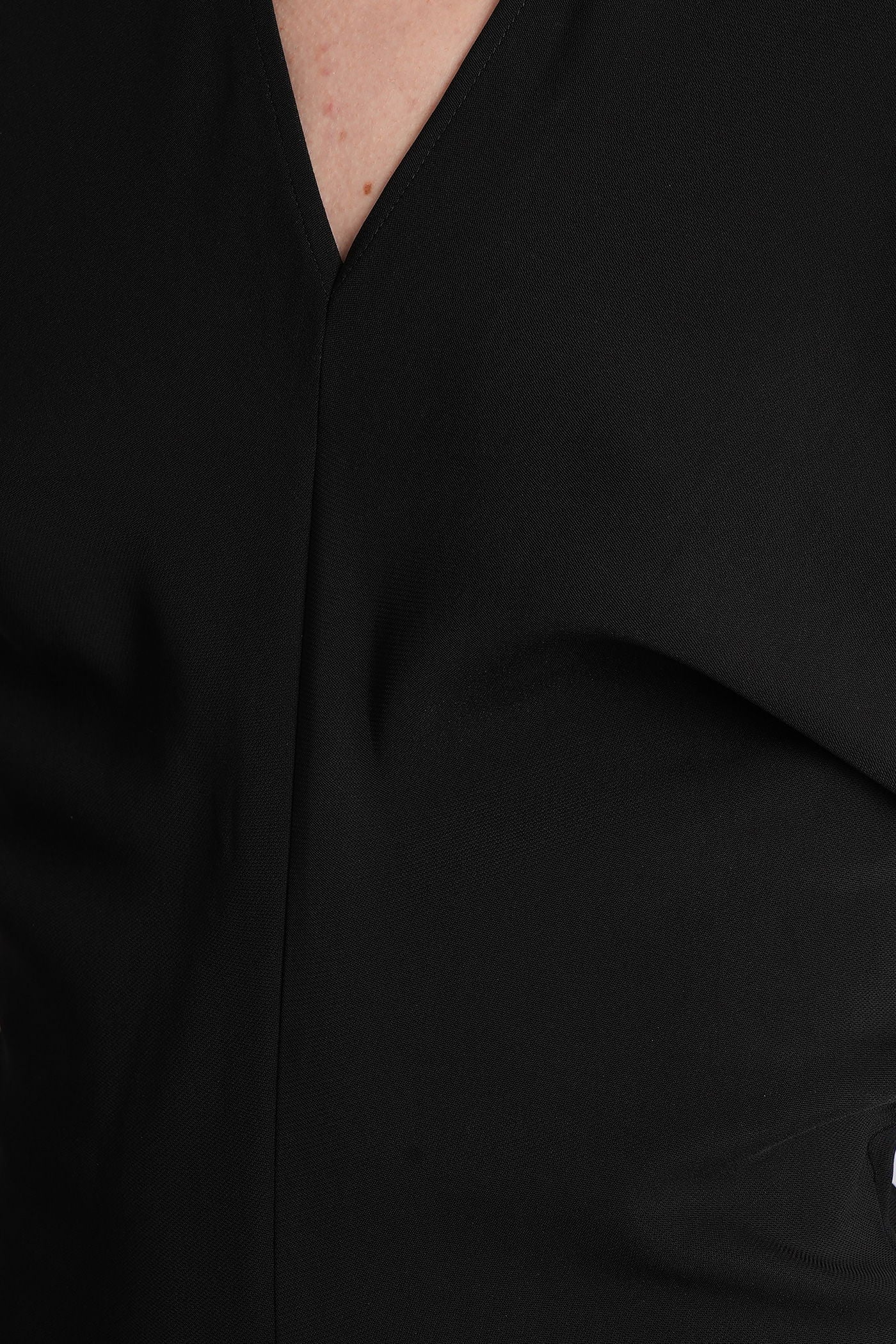 Zadig Long dress in black viscose - Image 5