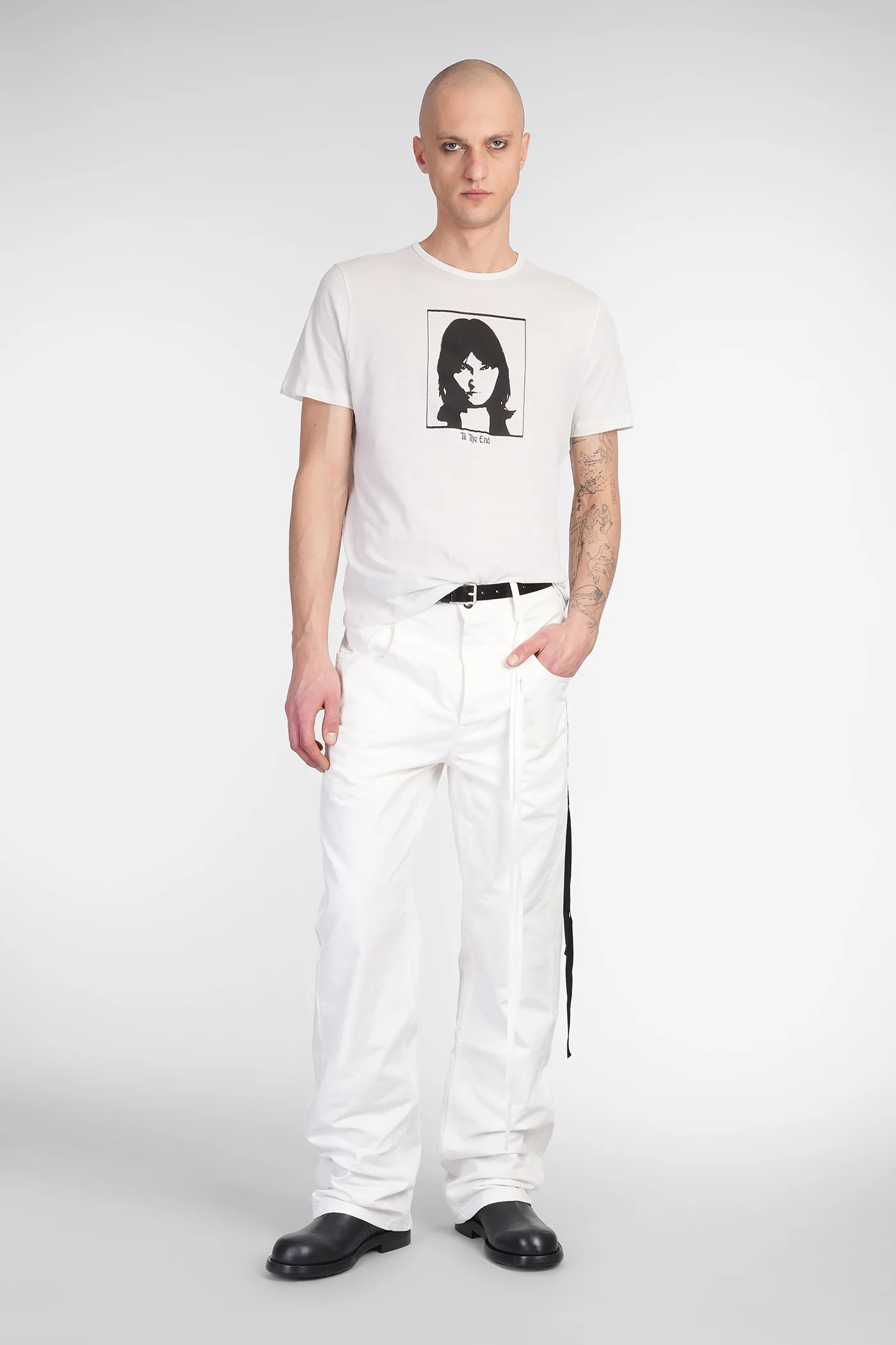 Baptist T-Shirt in beige cotton - Image 2