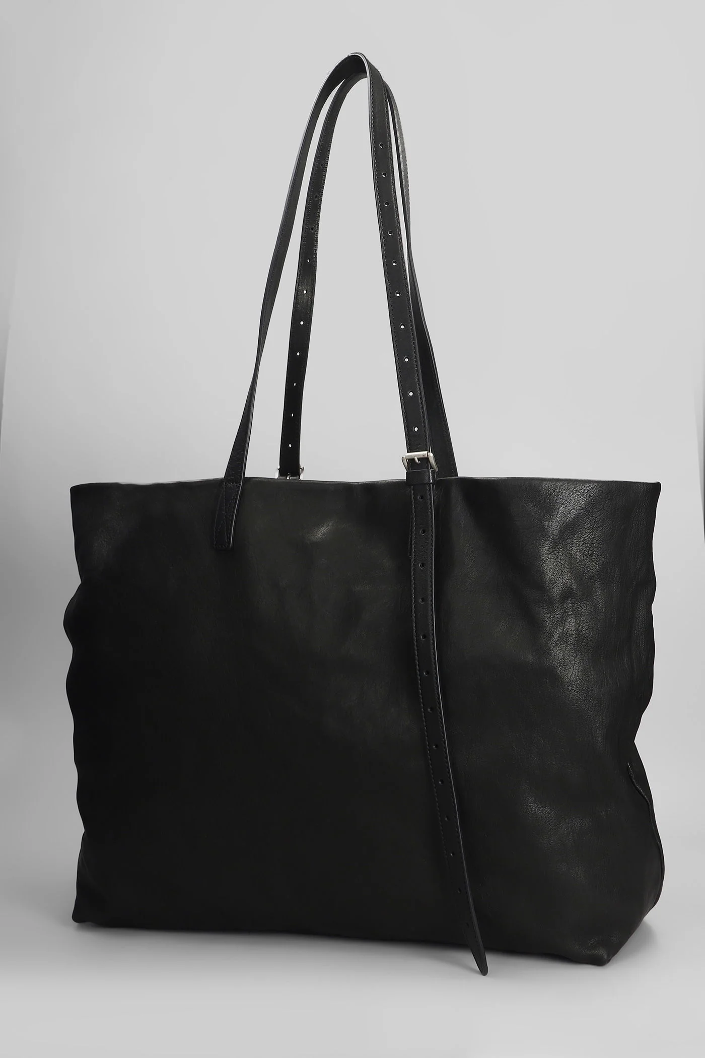 Bes Tote in black leather - Image 2