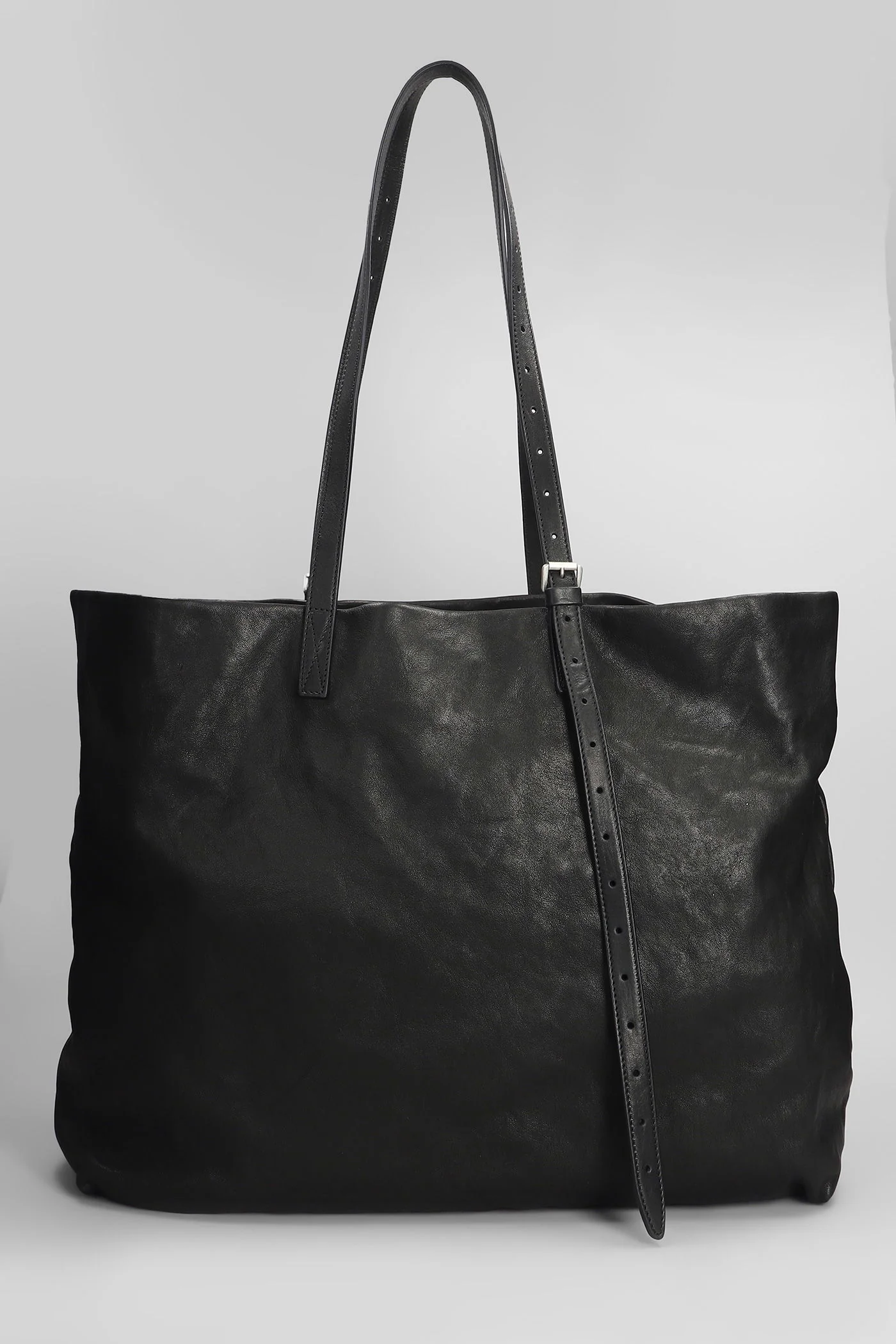 Bes Tote in black leather - Image 3