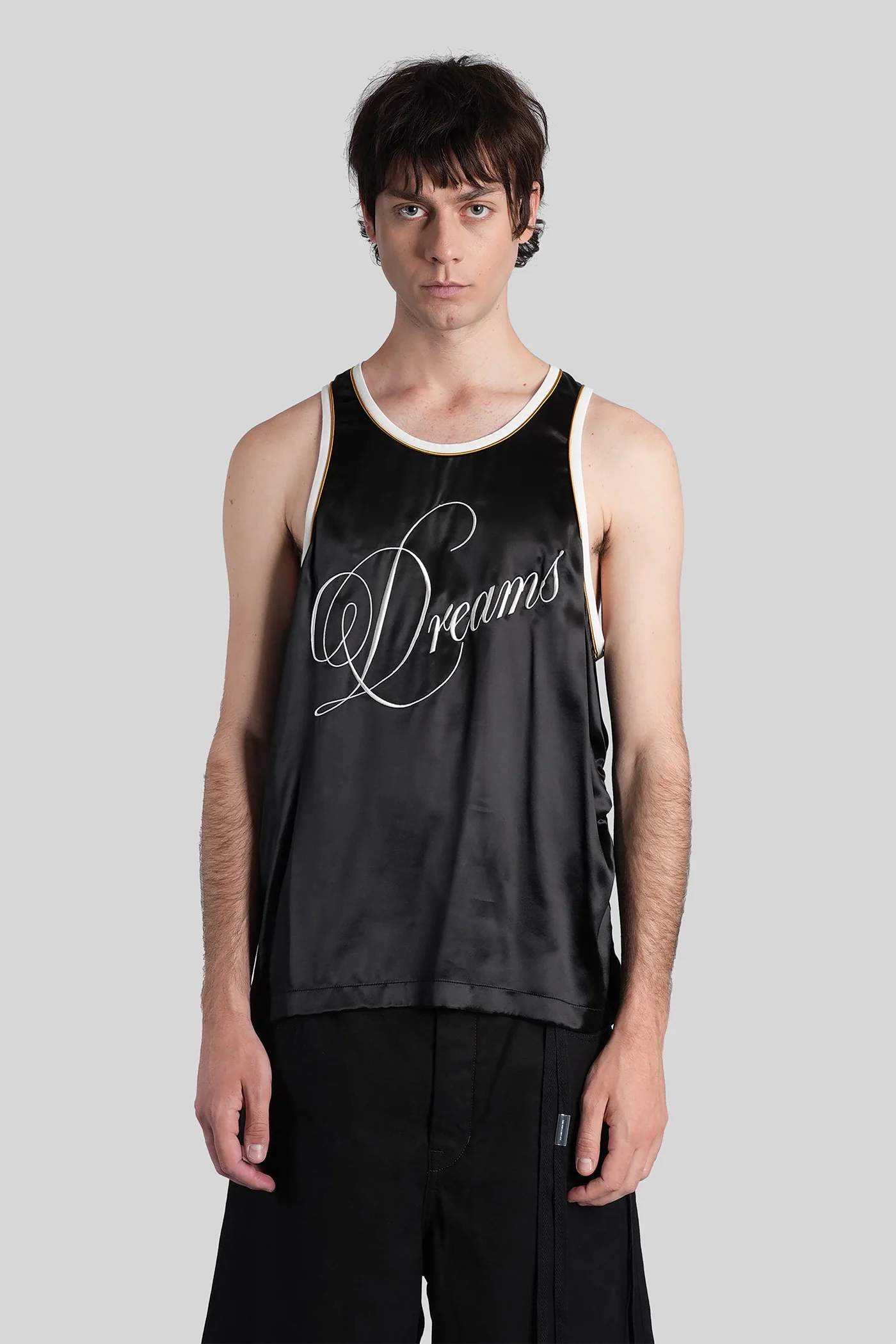 Endor tank Top in black viscose