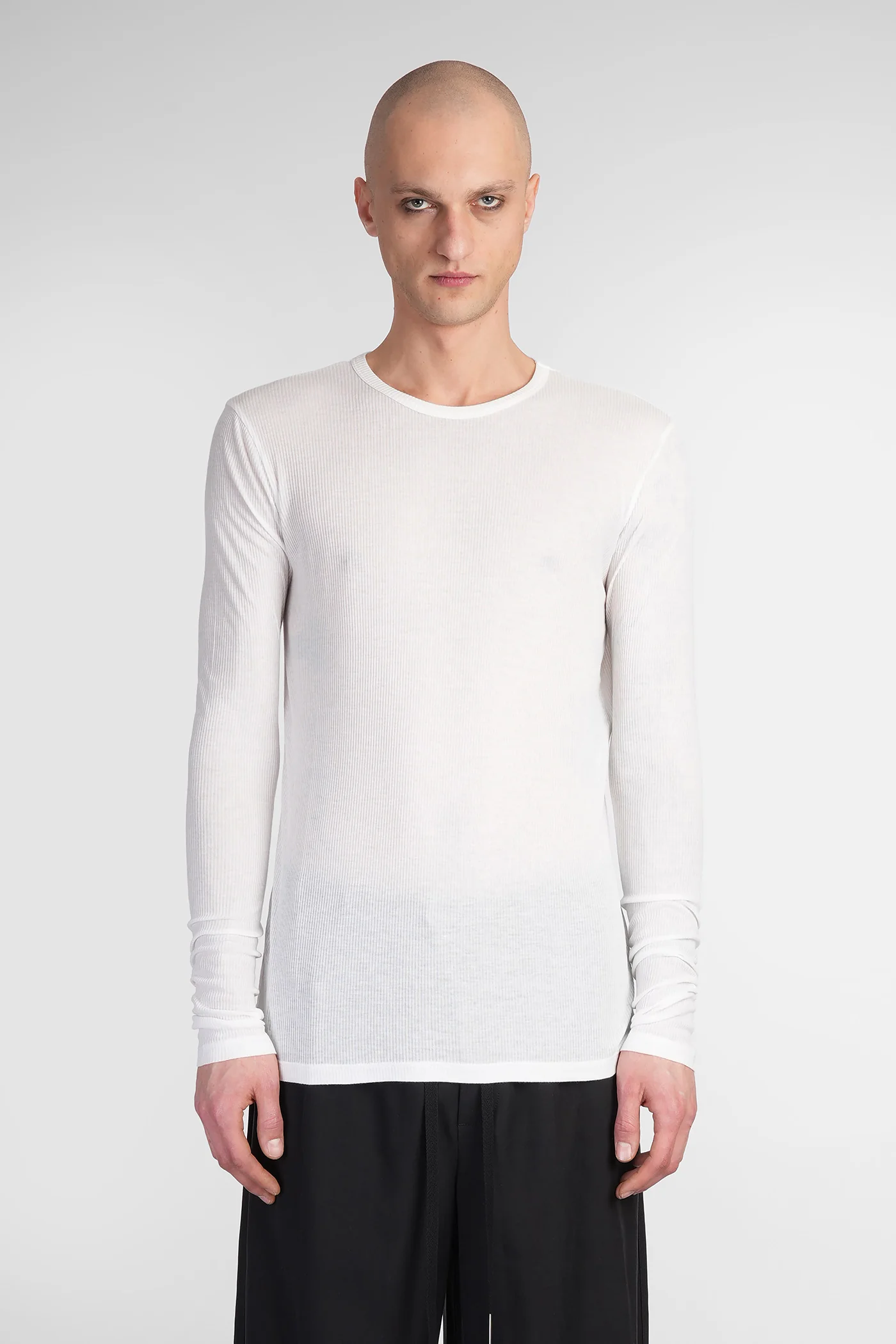 Greg in white viscose