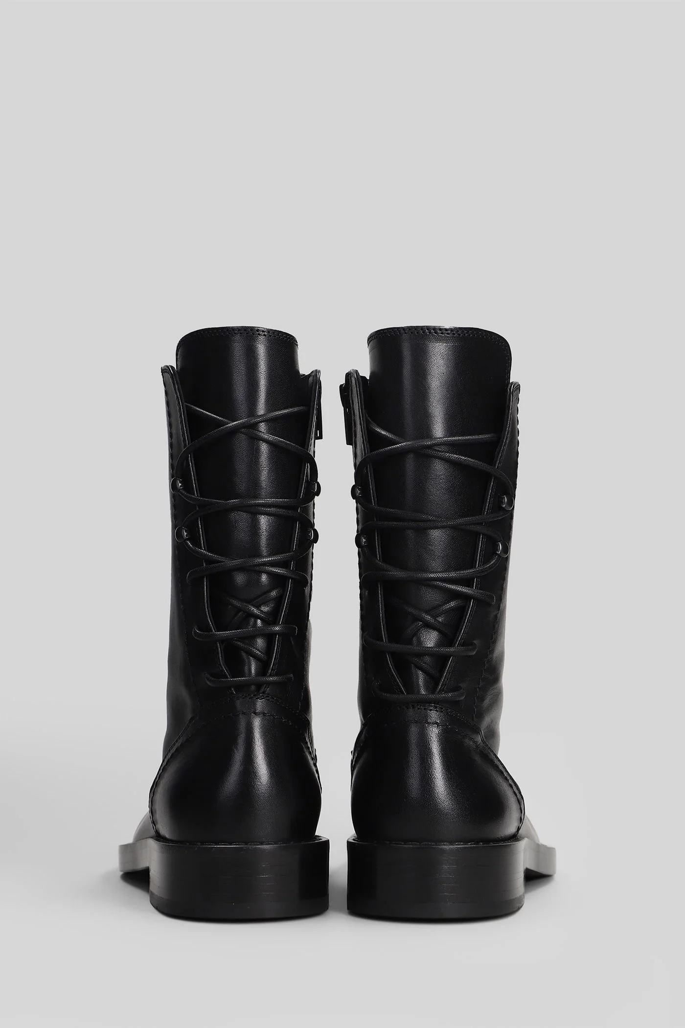 Heiko laced Ankle boots in black leather - Image 4