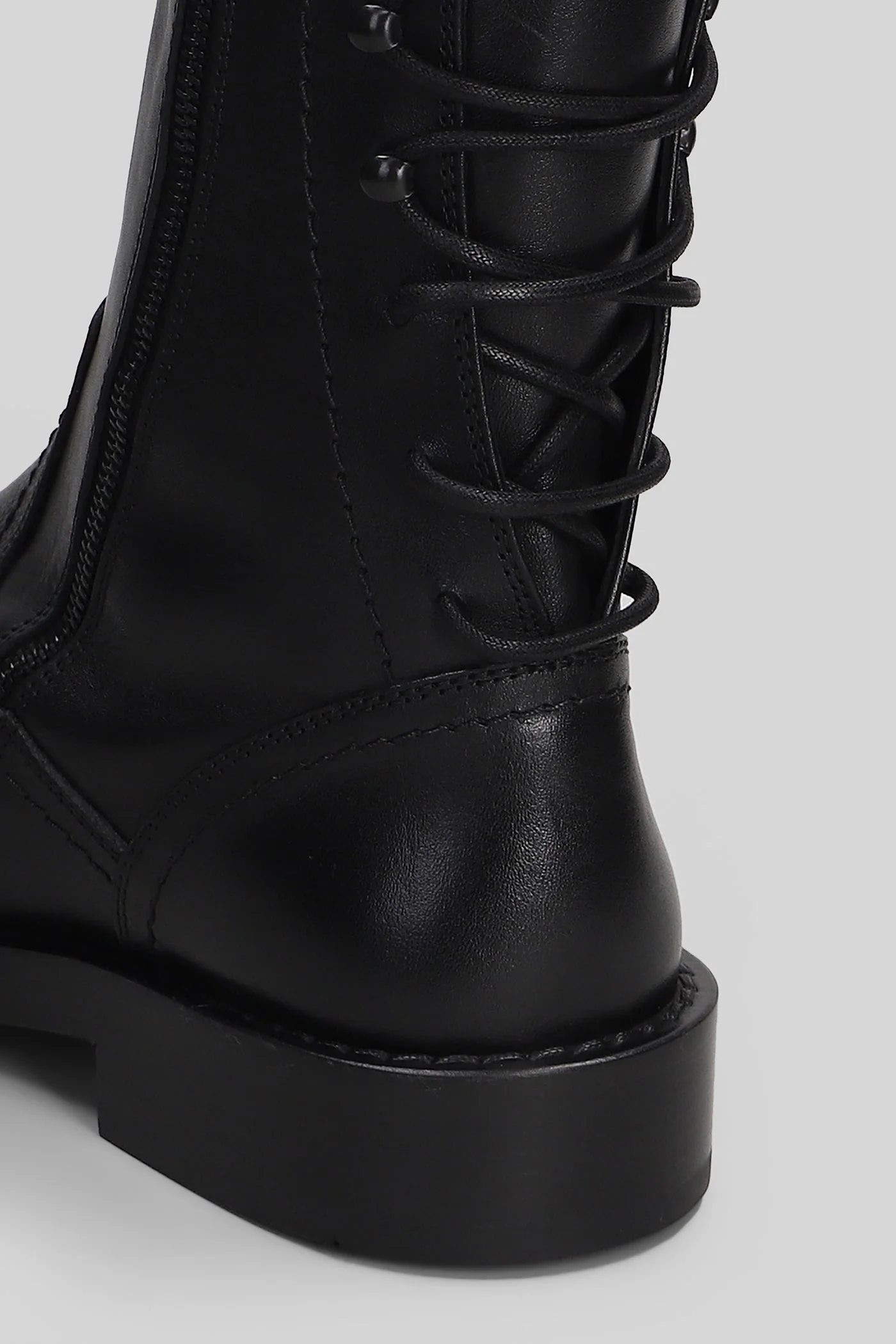 Heiko laced Ankle boots in black leather - Image 5