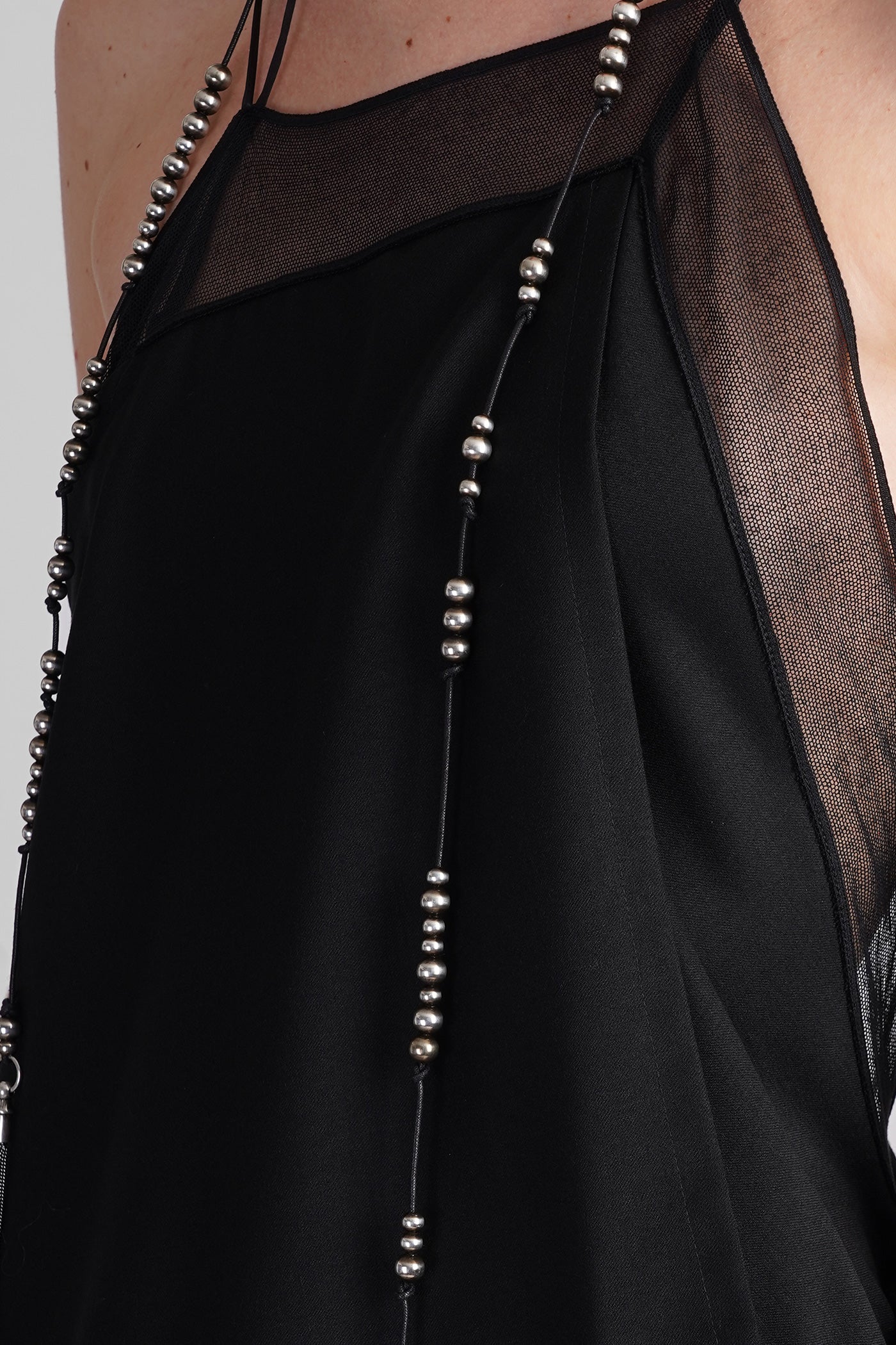 Lief Dress woman in black wool - Image 5