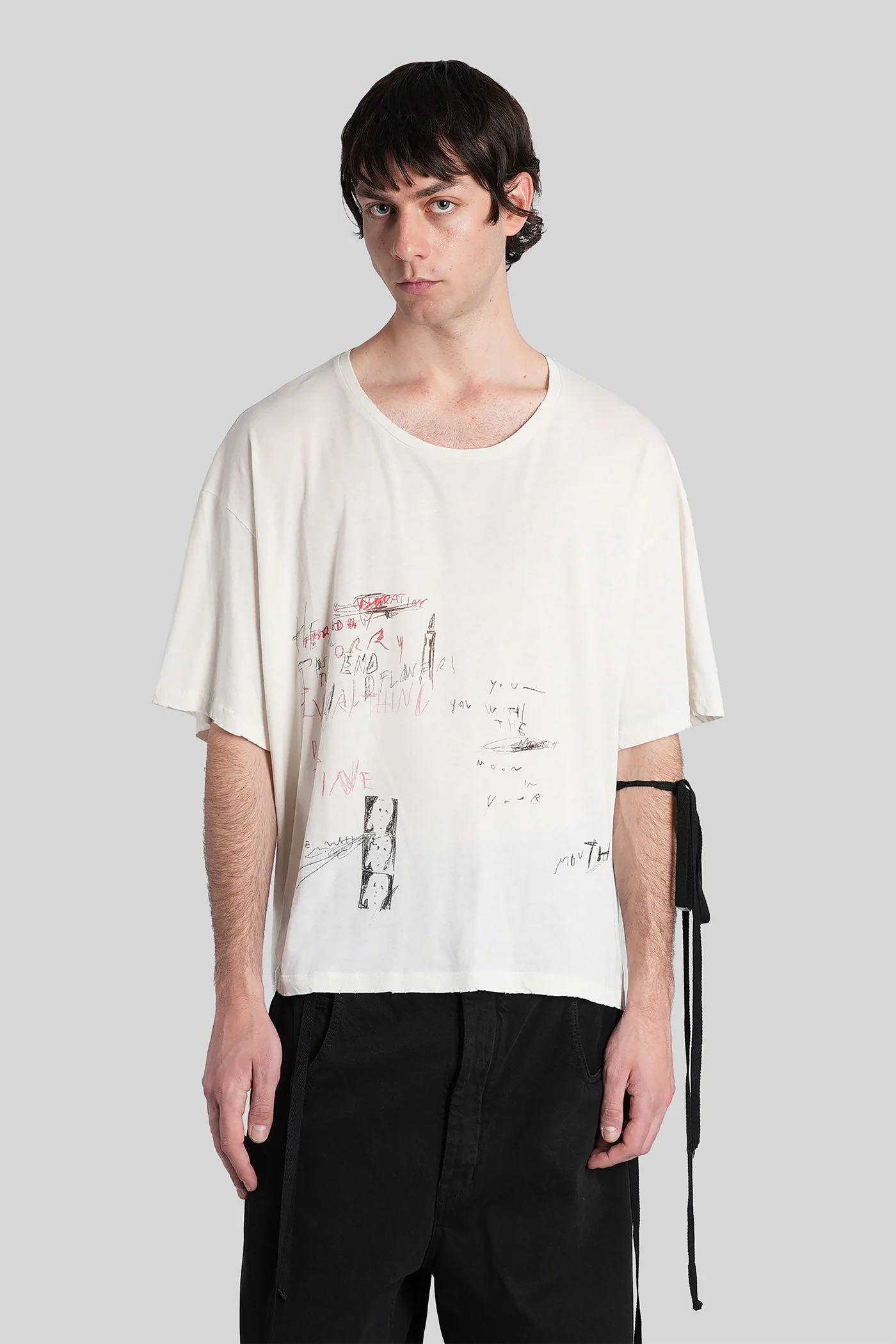 Lu T-Shirt in beige cotton