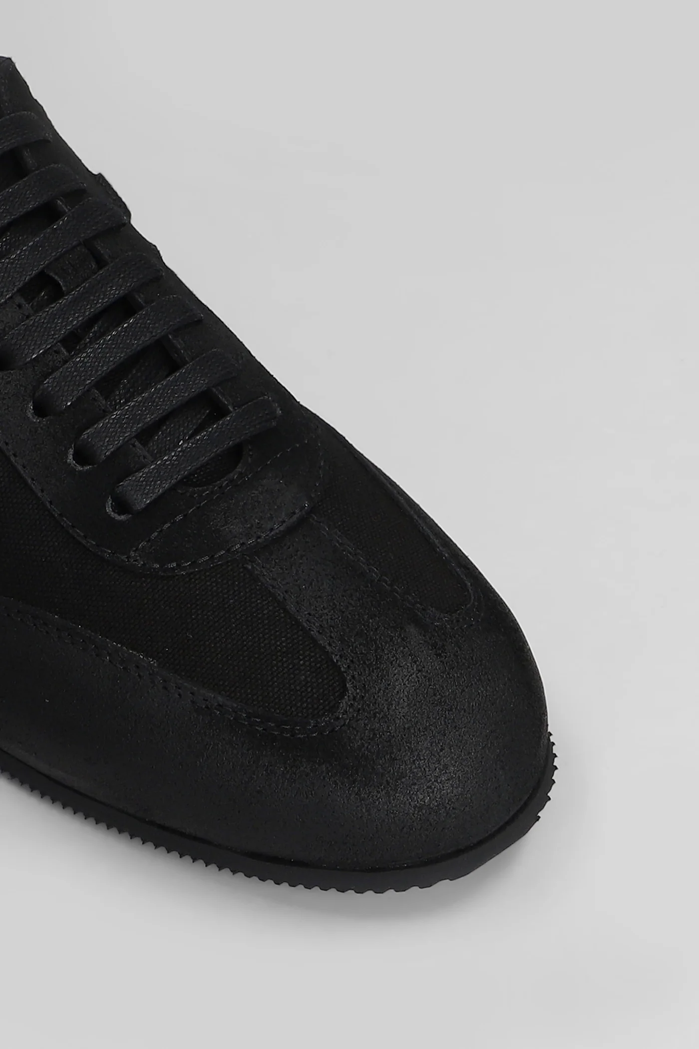 Siru Sneakers in black leather - Image 5