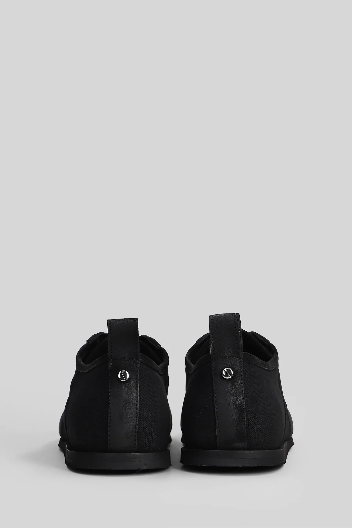 Siru soft Sneakers in black leather - Image 4