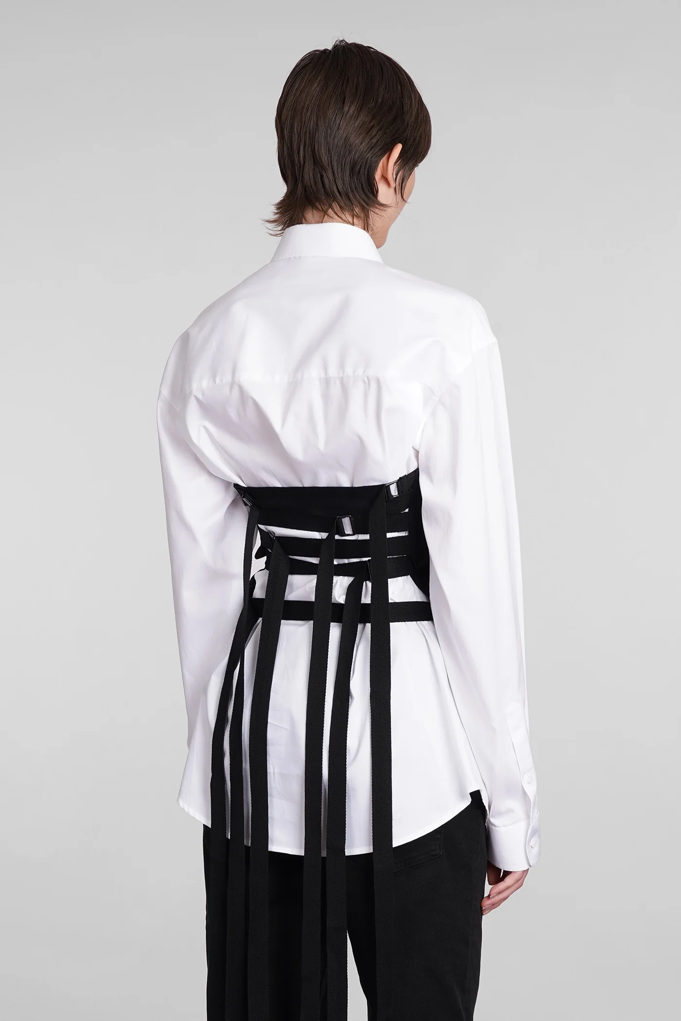 Topwear in black cotton - Image 3