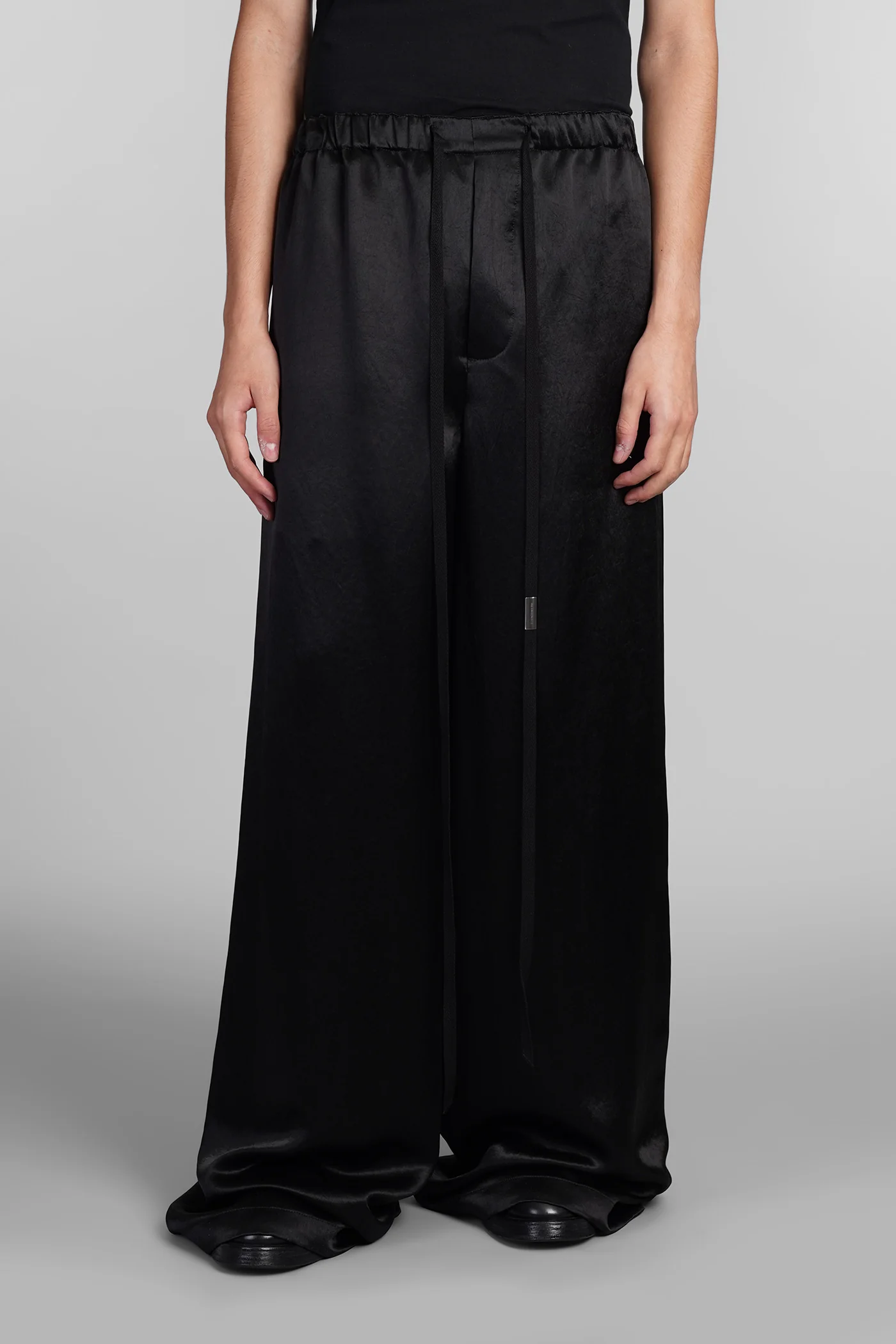 Vidar Pants in black acetate
