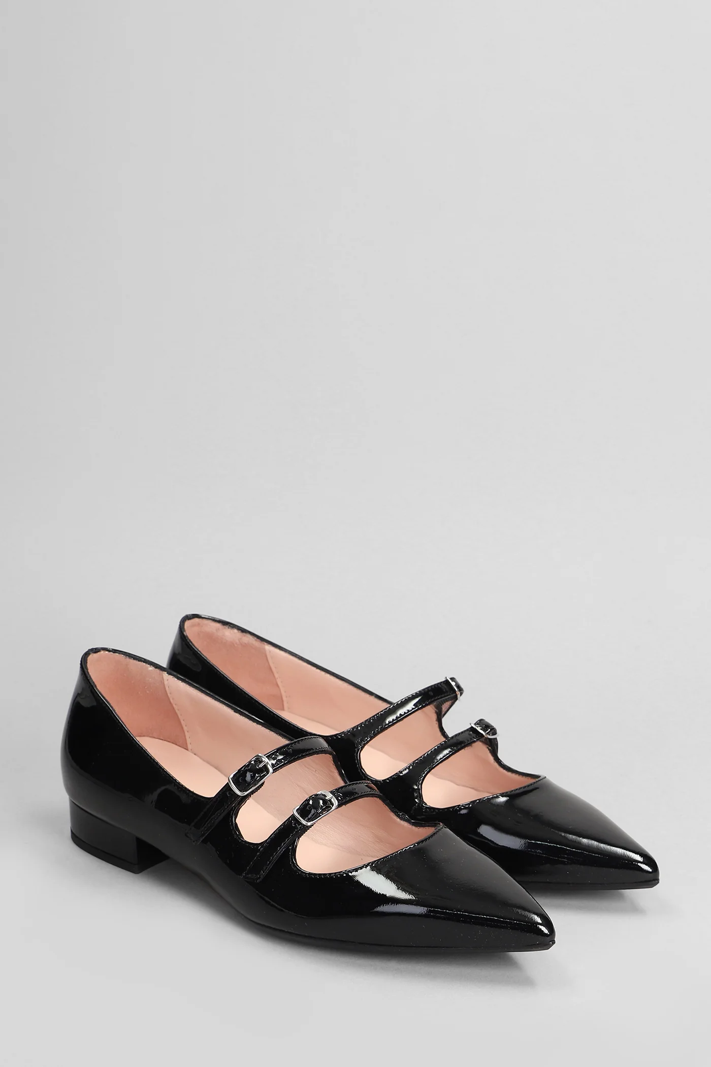Ballet flats in black patent leather - Image 2