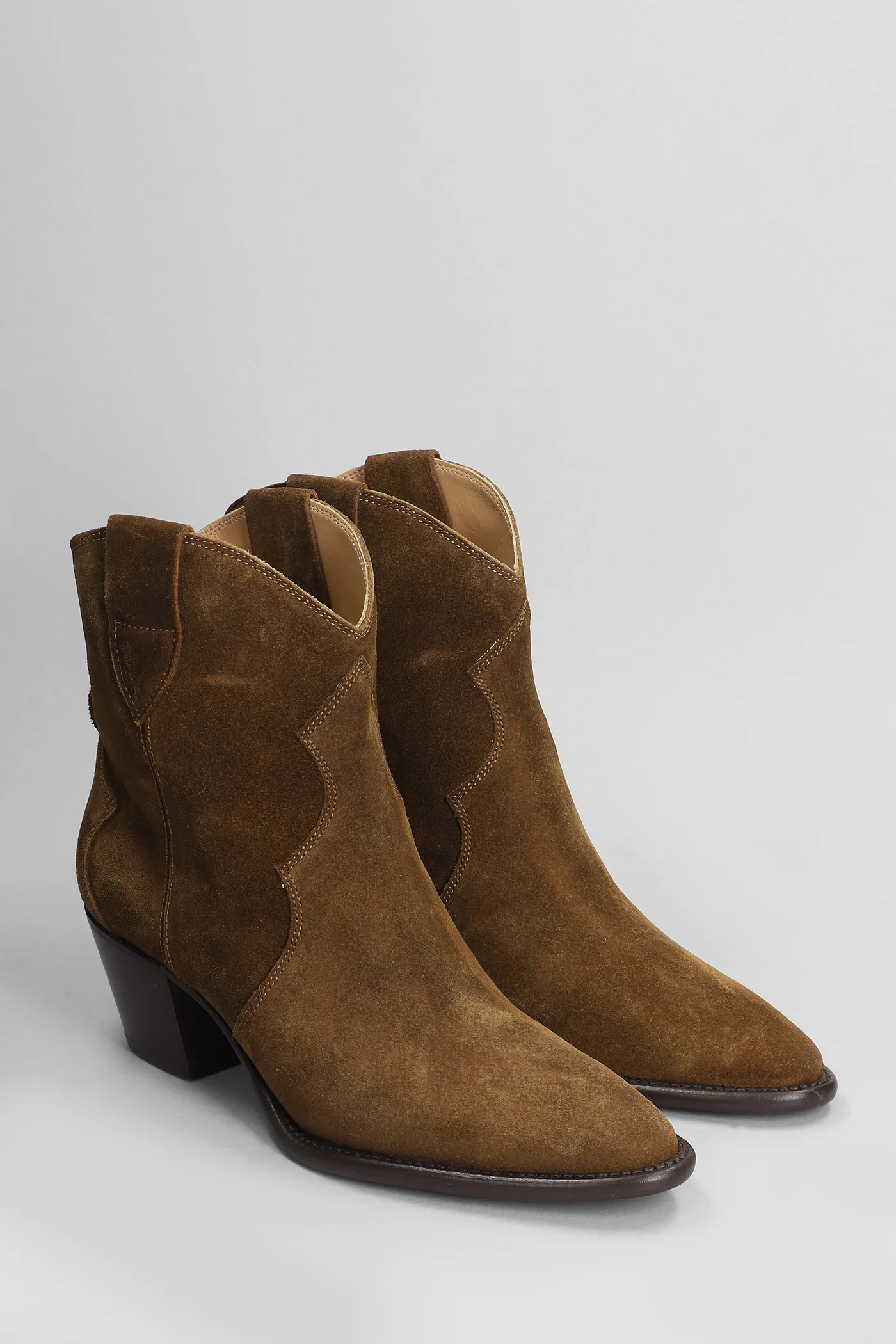 texan Ankle boots in leather color suede - Image 7