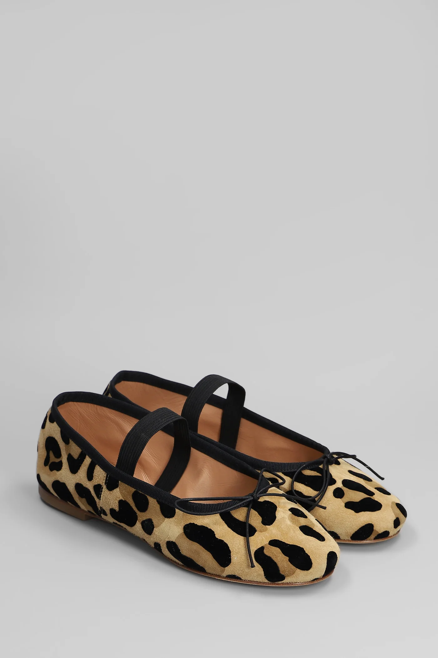 Ballet flats in Animalier pony skin - Image 2