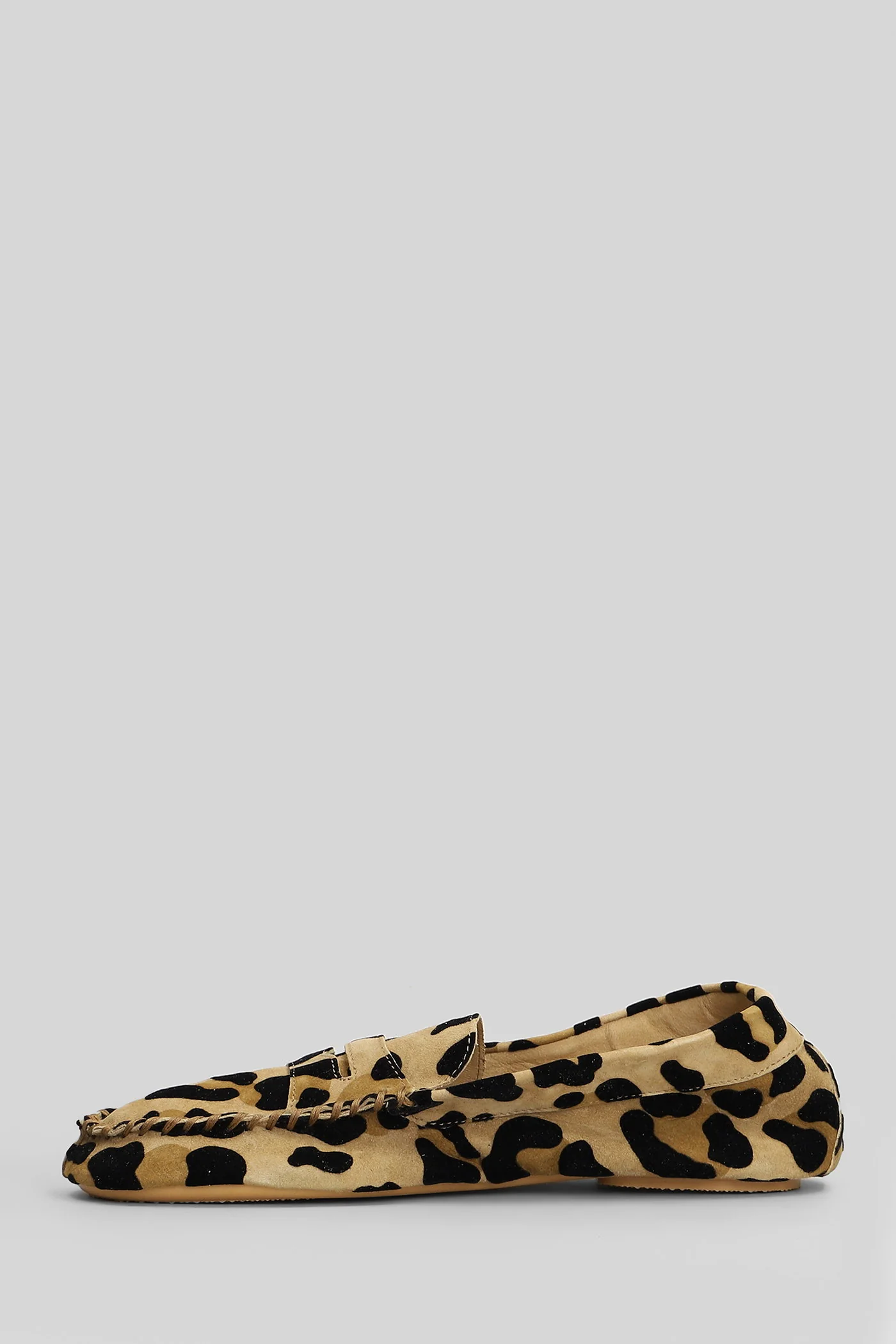 Loafers in Animalier suede - Image 3