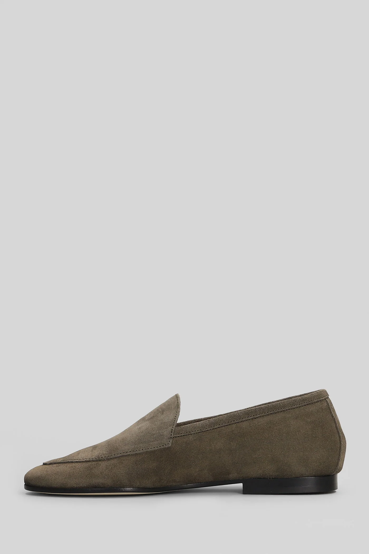 Loafers in grey suede - Image 3