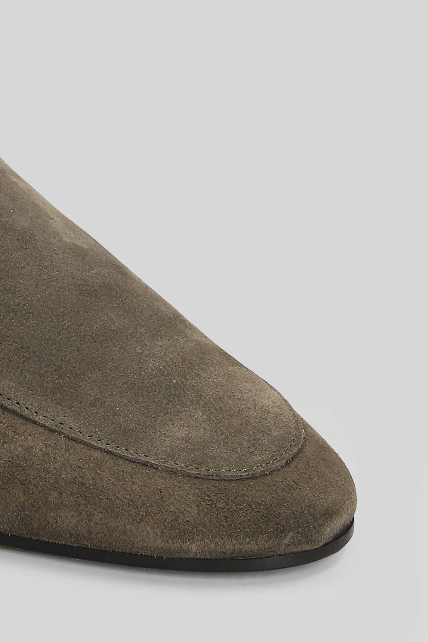 Loafers in grey suede - Image 5