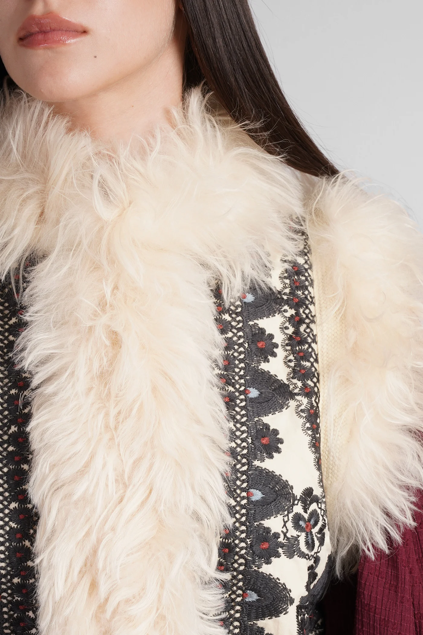 Sandor Vest in beige cotton - Image 5