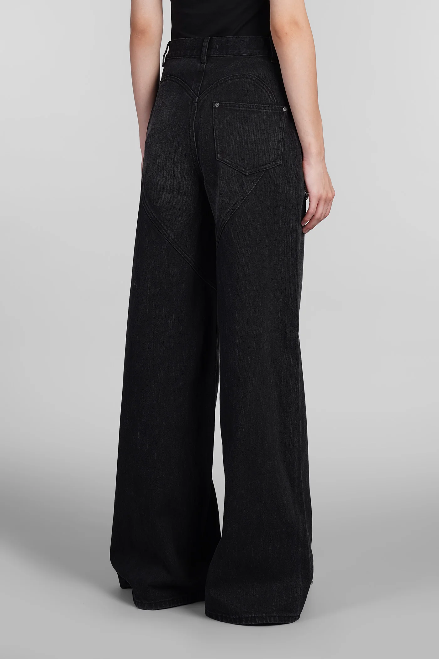 Jeans in black denim - Image 3