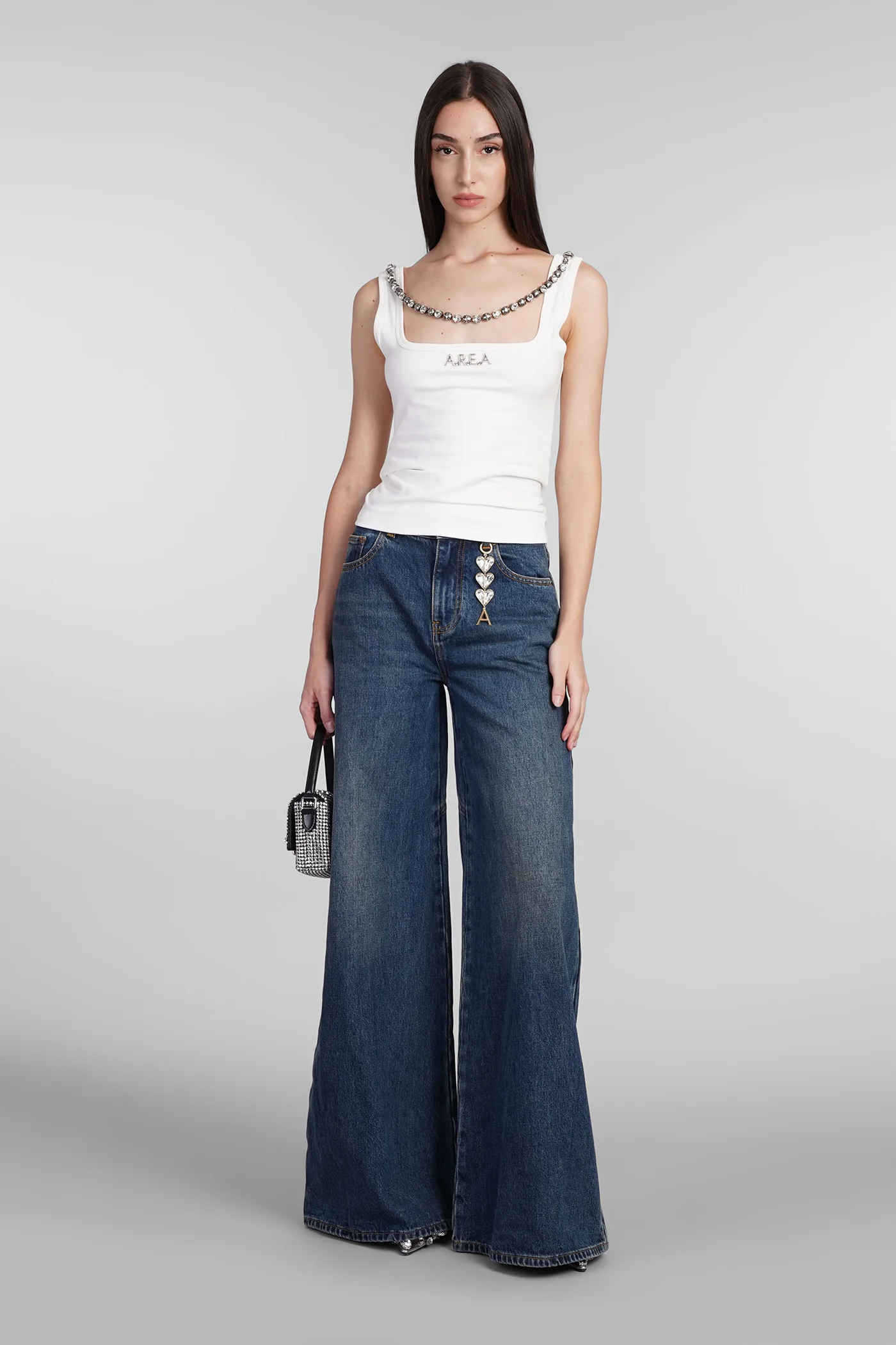 Jeans in blue cotton - Image 2