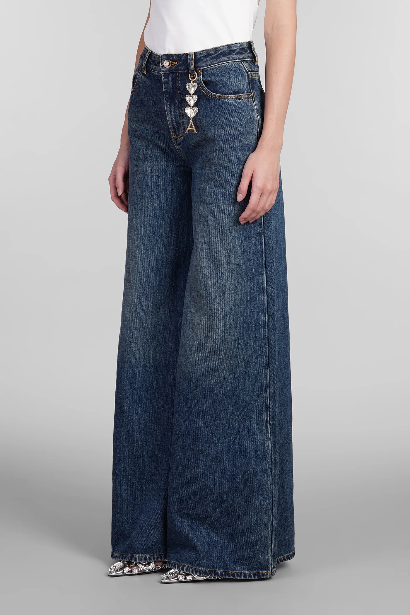 Jeans in blue cotton - Image 4