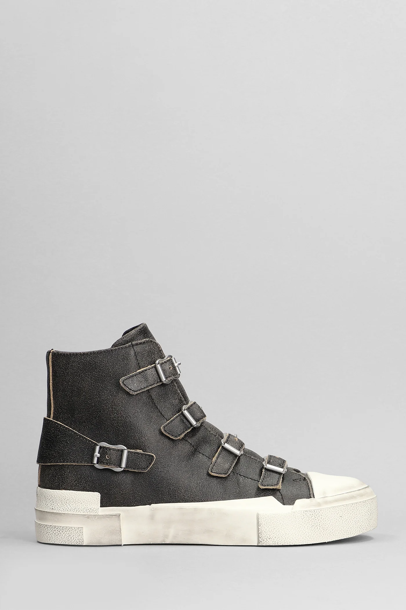 Gang Sneakers in black leather