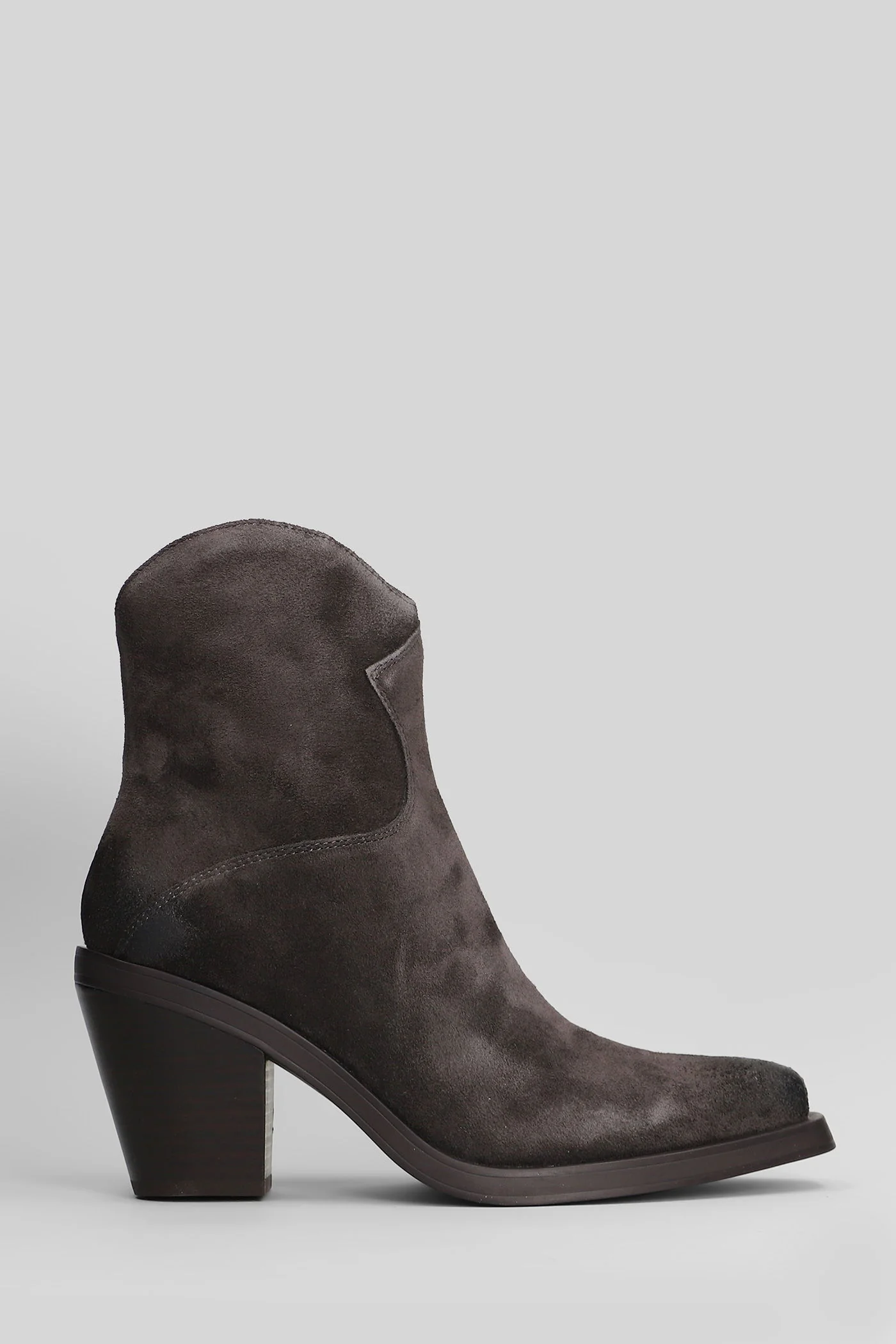 Judy 03 texan Ankle boots in brown suede