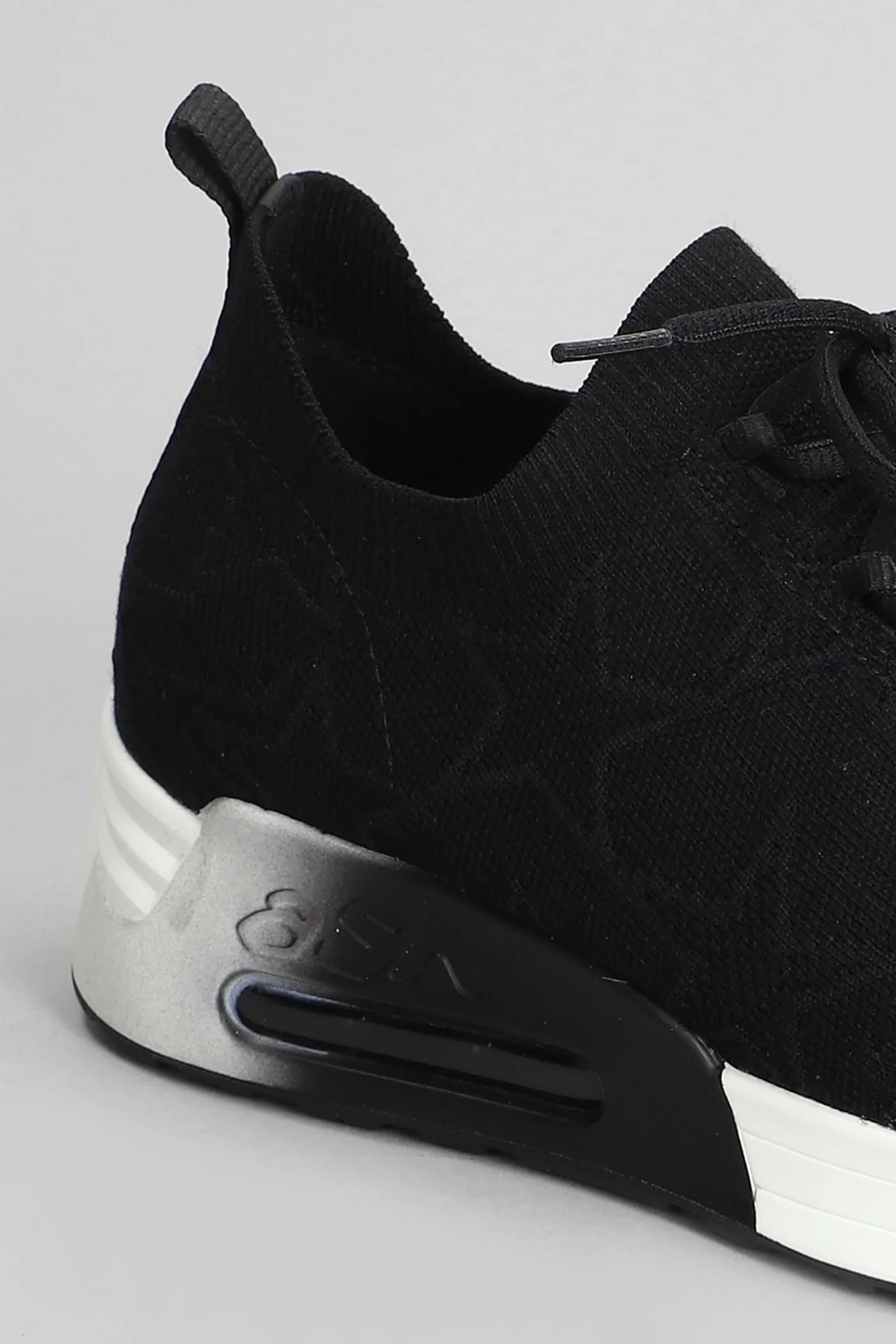 Lucky Star Sneakers in black fabric - Image 5