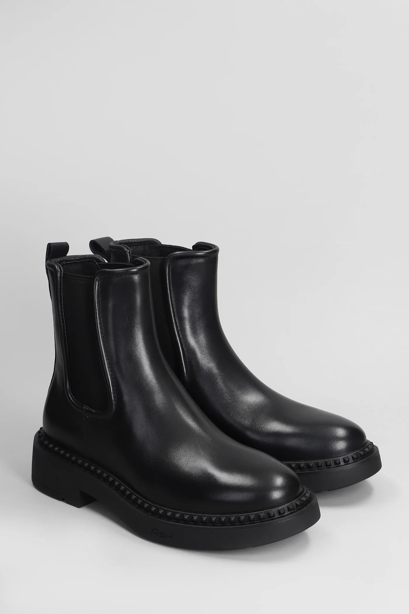 Madison Combat boots in black leather - Image 2