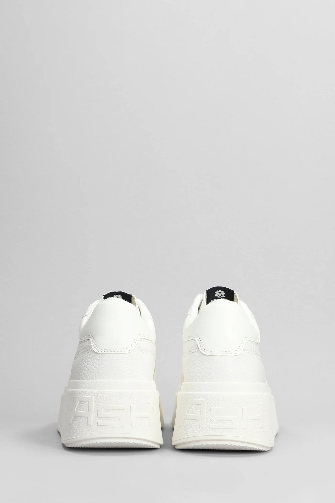 Match Sneakers in white leather - Image 4