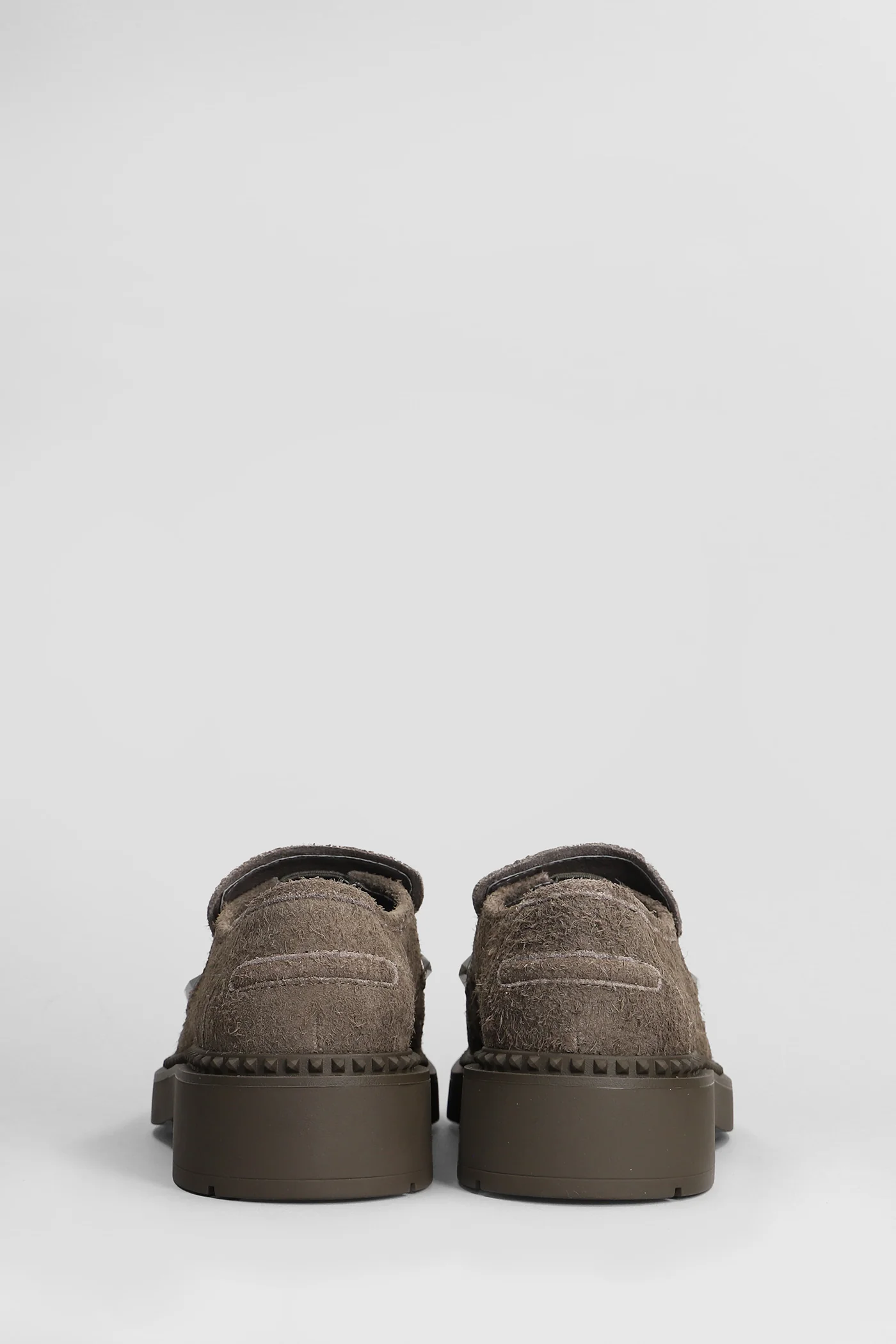 Medusa Loafers in brown suede - Image 4