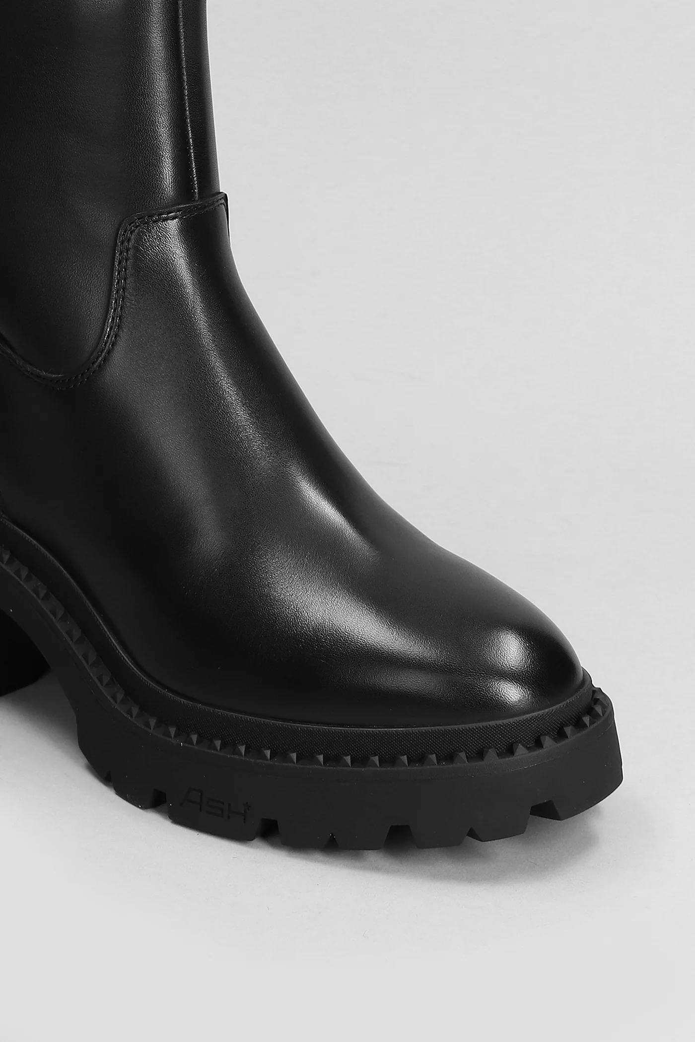 Newton High heels Ankle boots in black leather - Image 5