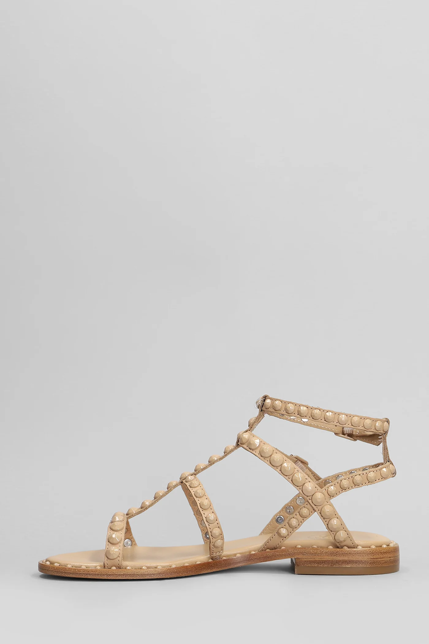 Precious Bis Flats in powder leather - Image 3