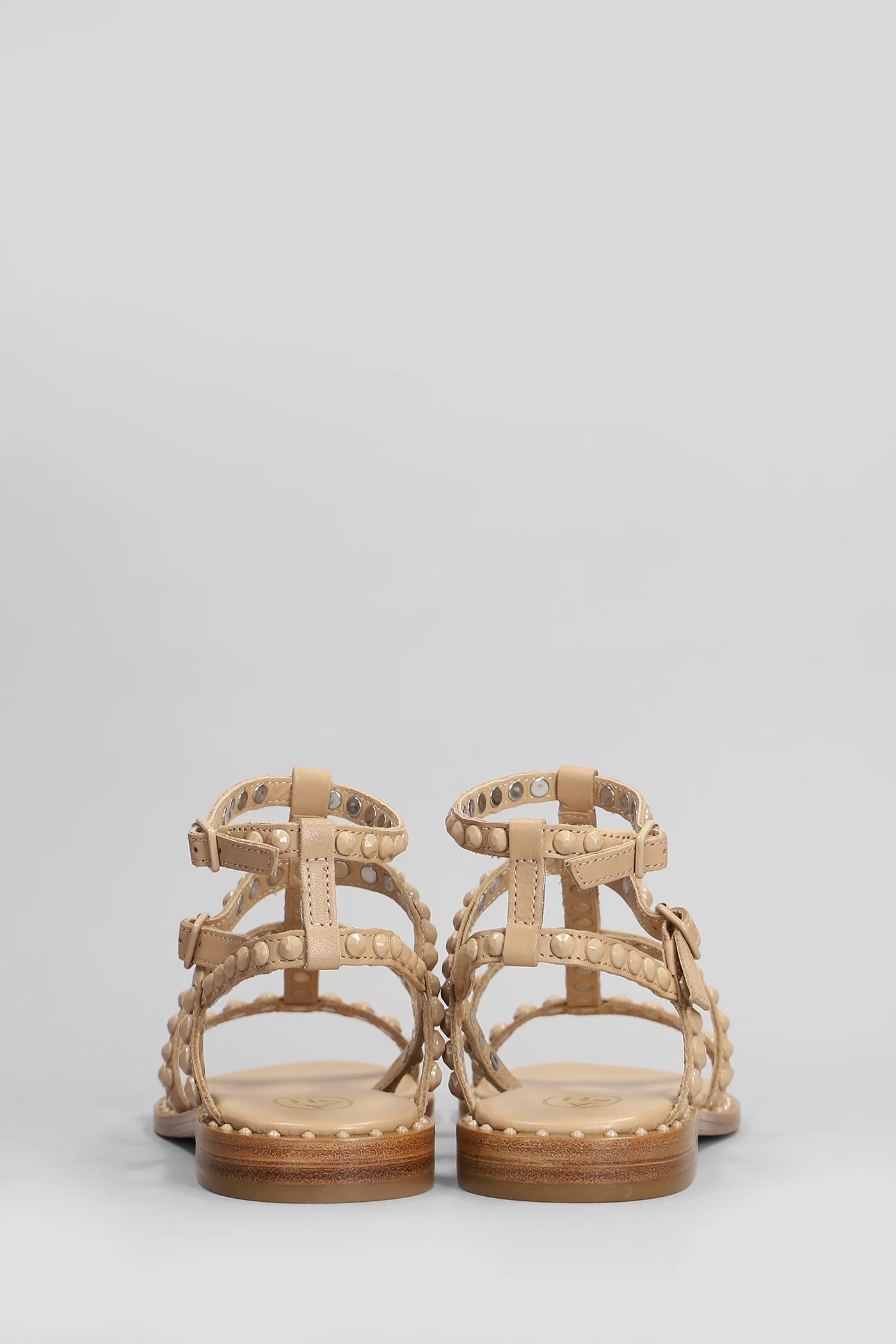 Precious Bis Flats in powder leather - Image 4