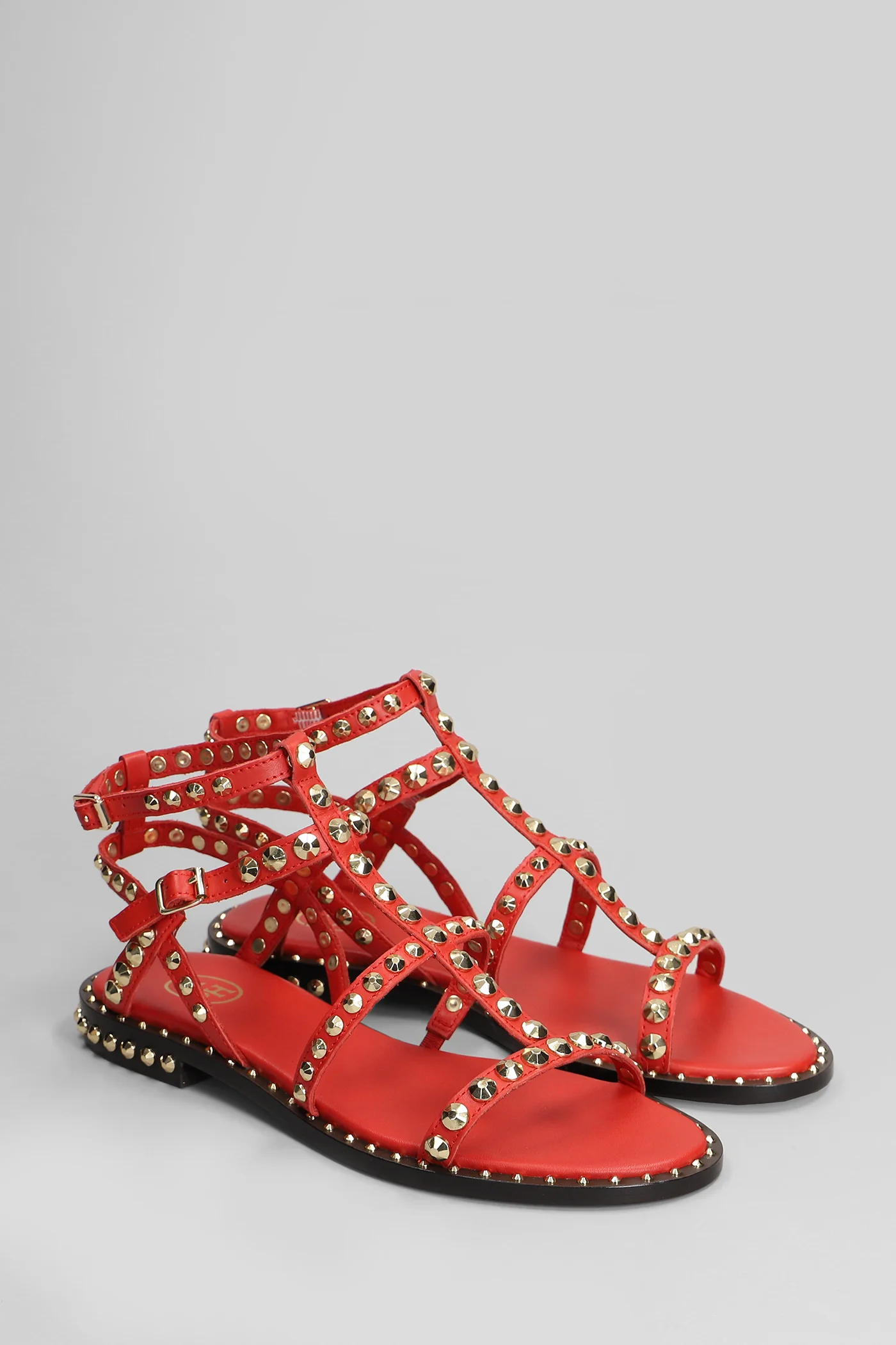 Precious Flats in red leather - Image 2