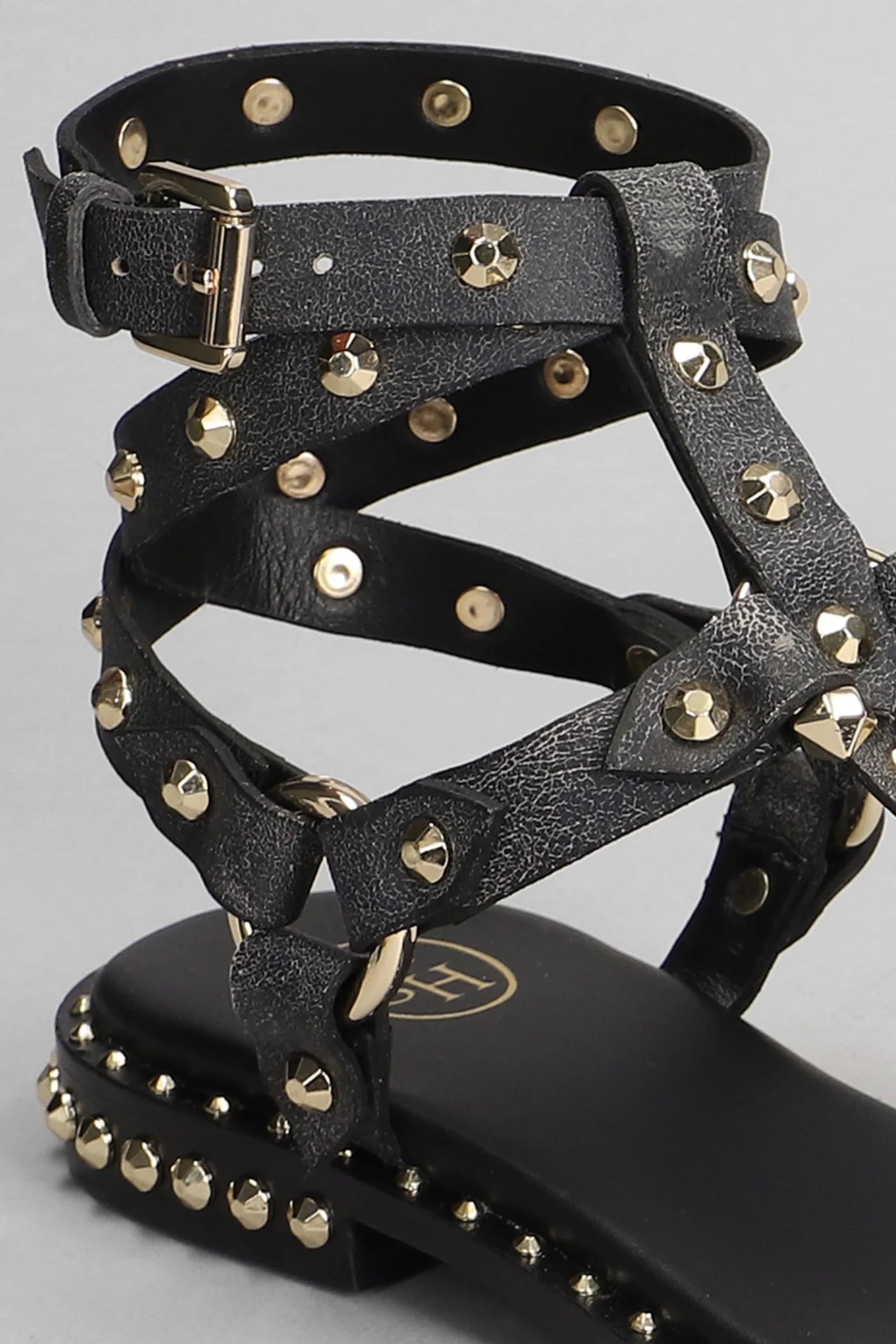 Pulp Flats in black leather - Image 15