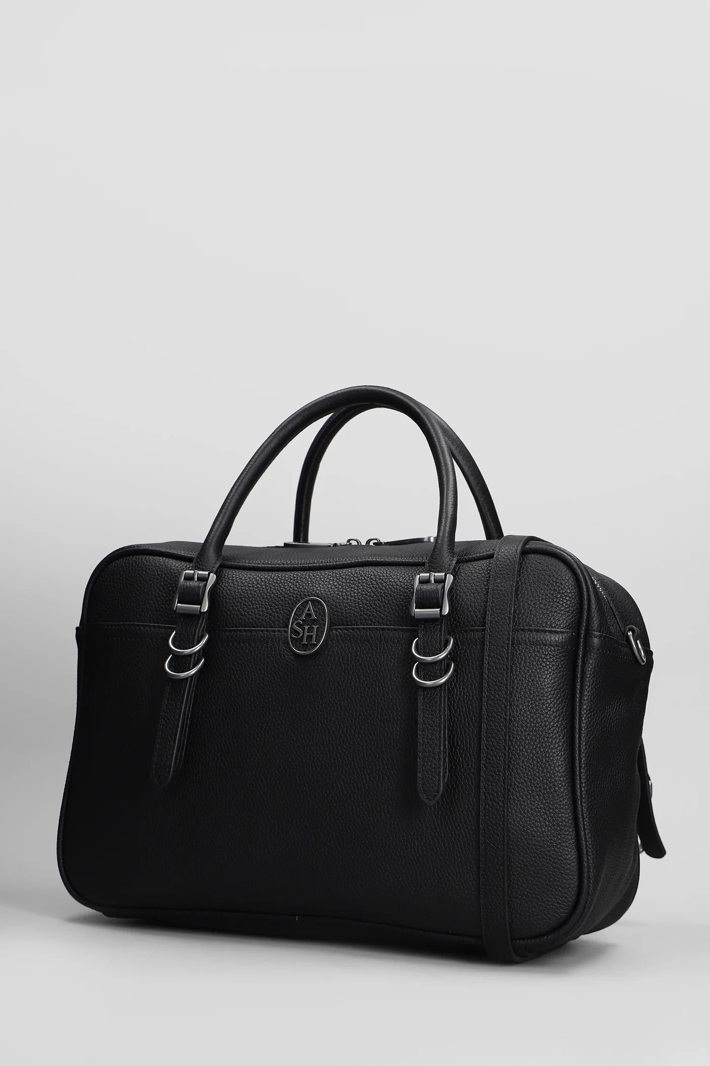 Santanabig Hand bag in black leather - Image 2