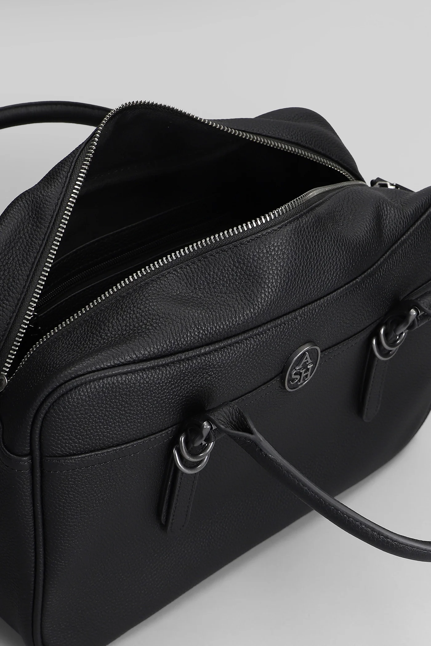 Santanabig Hand bag in black leather - Image 4