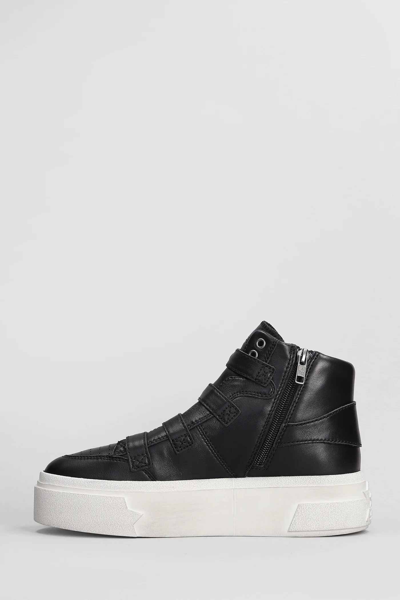 Starmoon Sneakers in black leather - Image 3
