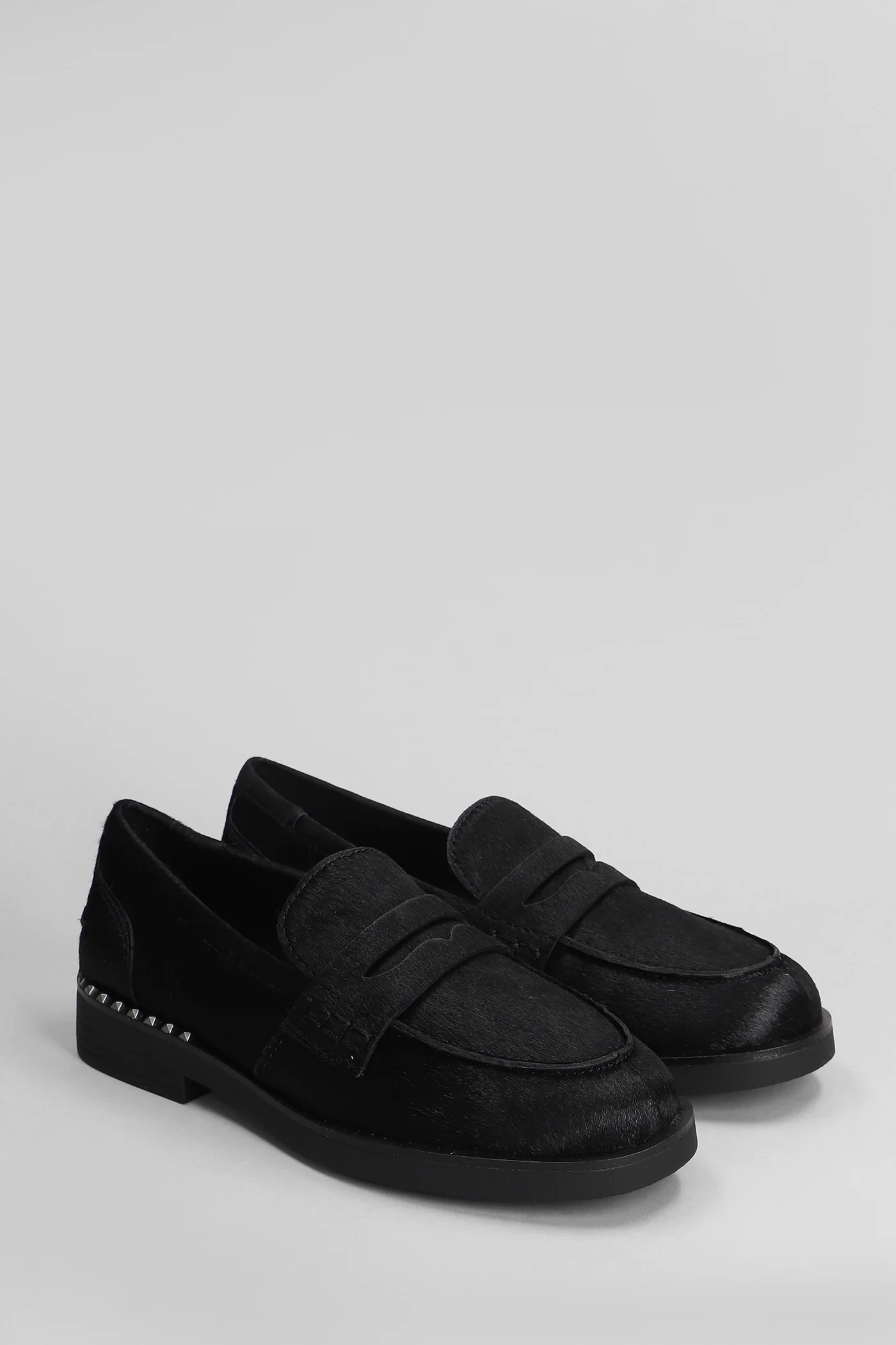 Winina Loafers in black pony skin - Image 2