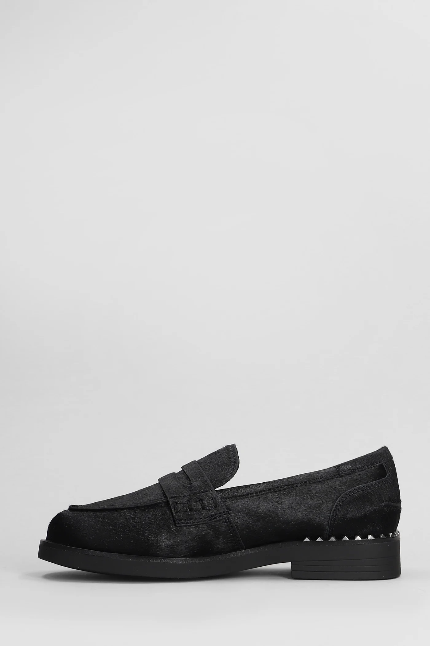 Winina Loafers in black pony skin - Image 3