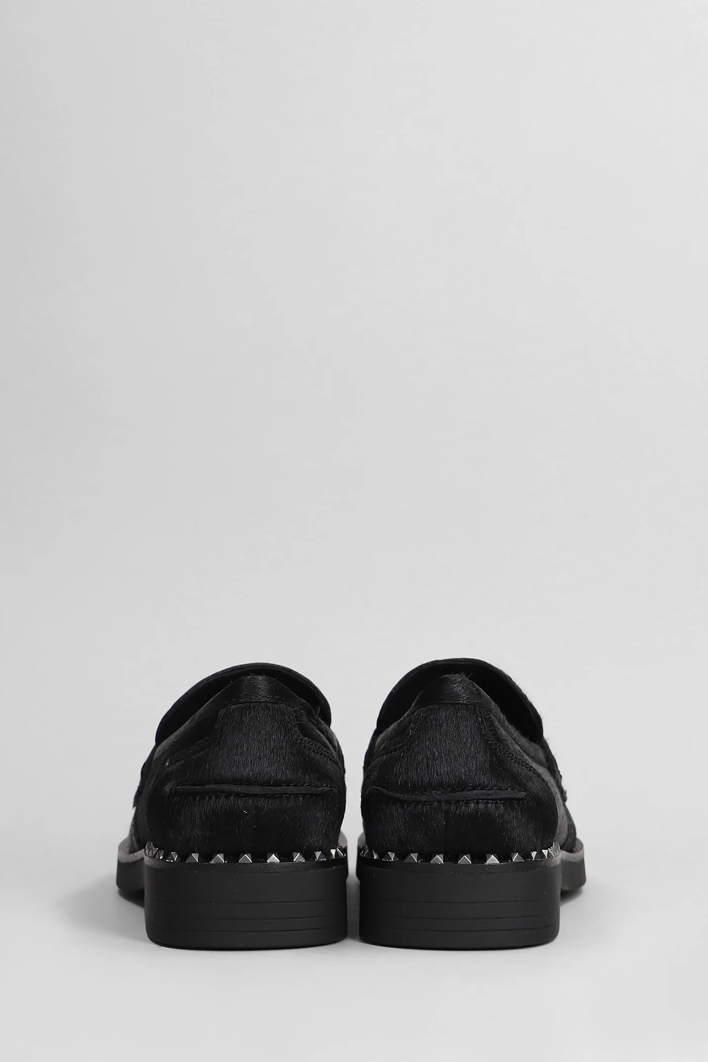 Winina Loafers in black pony skin - Image 4