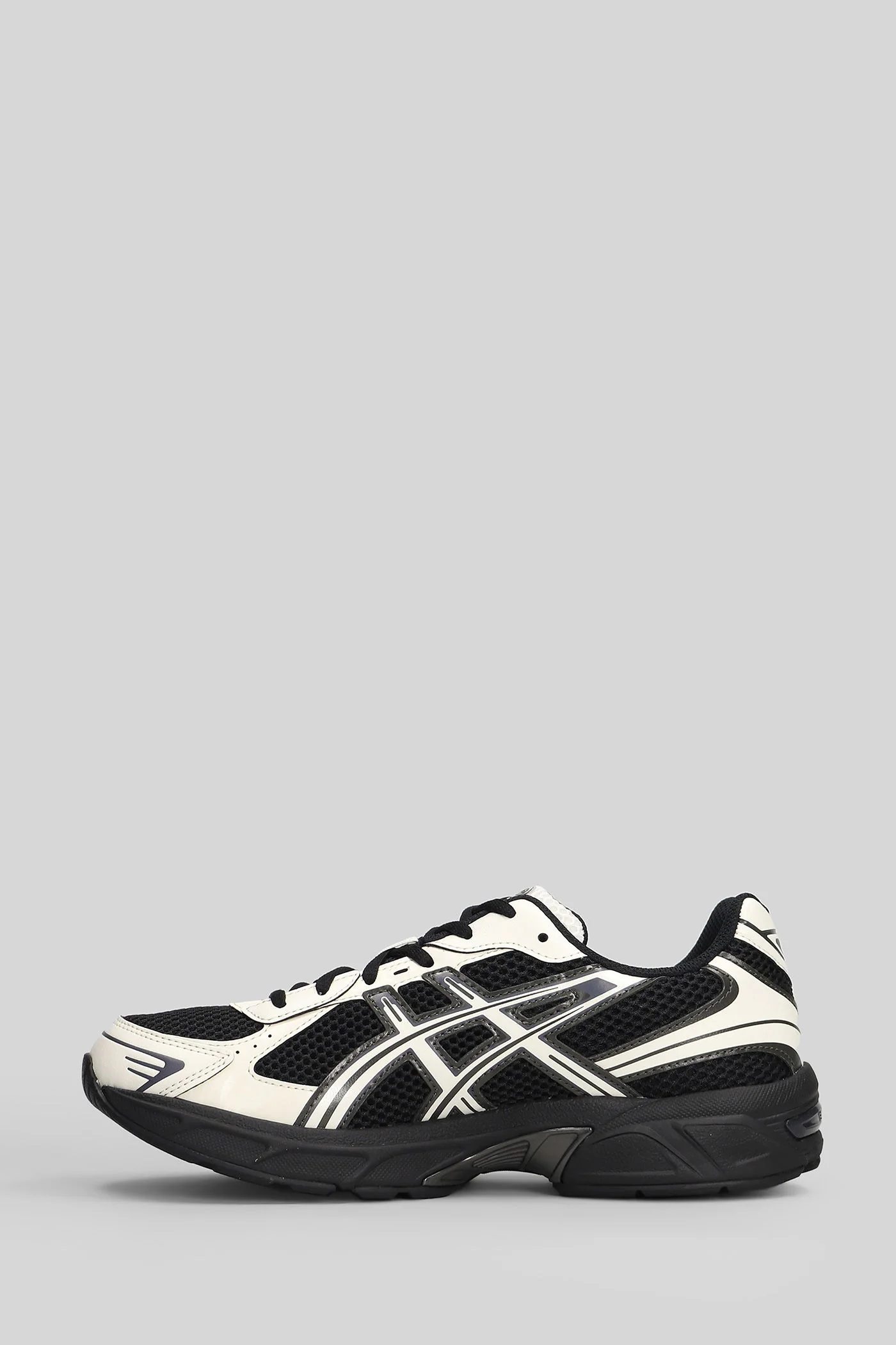 Gel-1130 Sneakers in black leather and fabric - Image 3