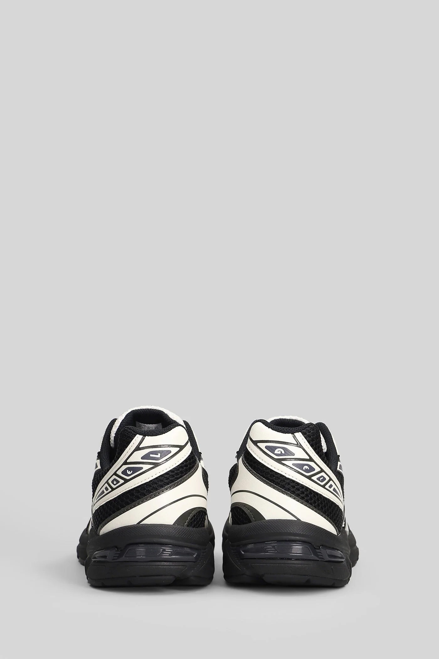 Gel-1130 Sneakers in black leather and fabric - Image 4