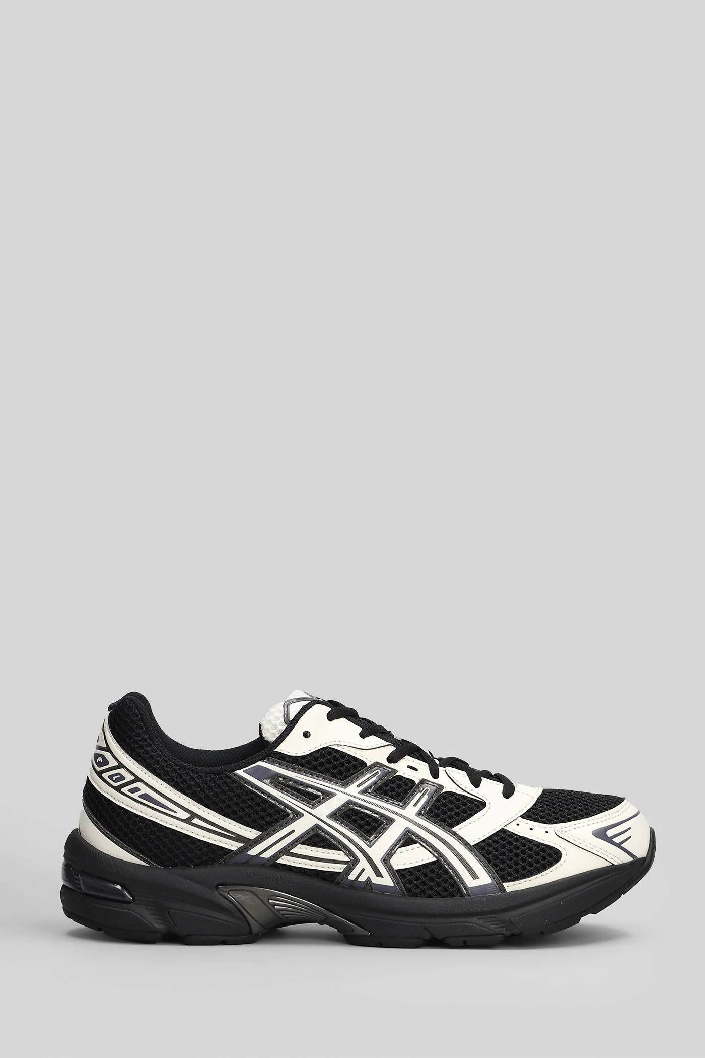 Gel-1130 Sneakers in black leather and fabric - Image 6