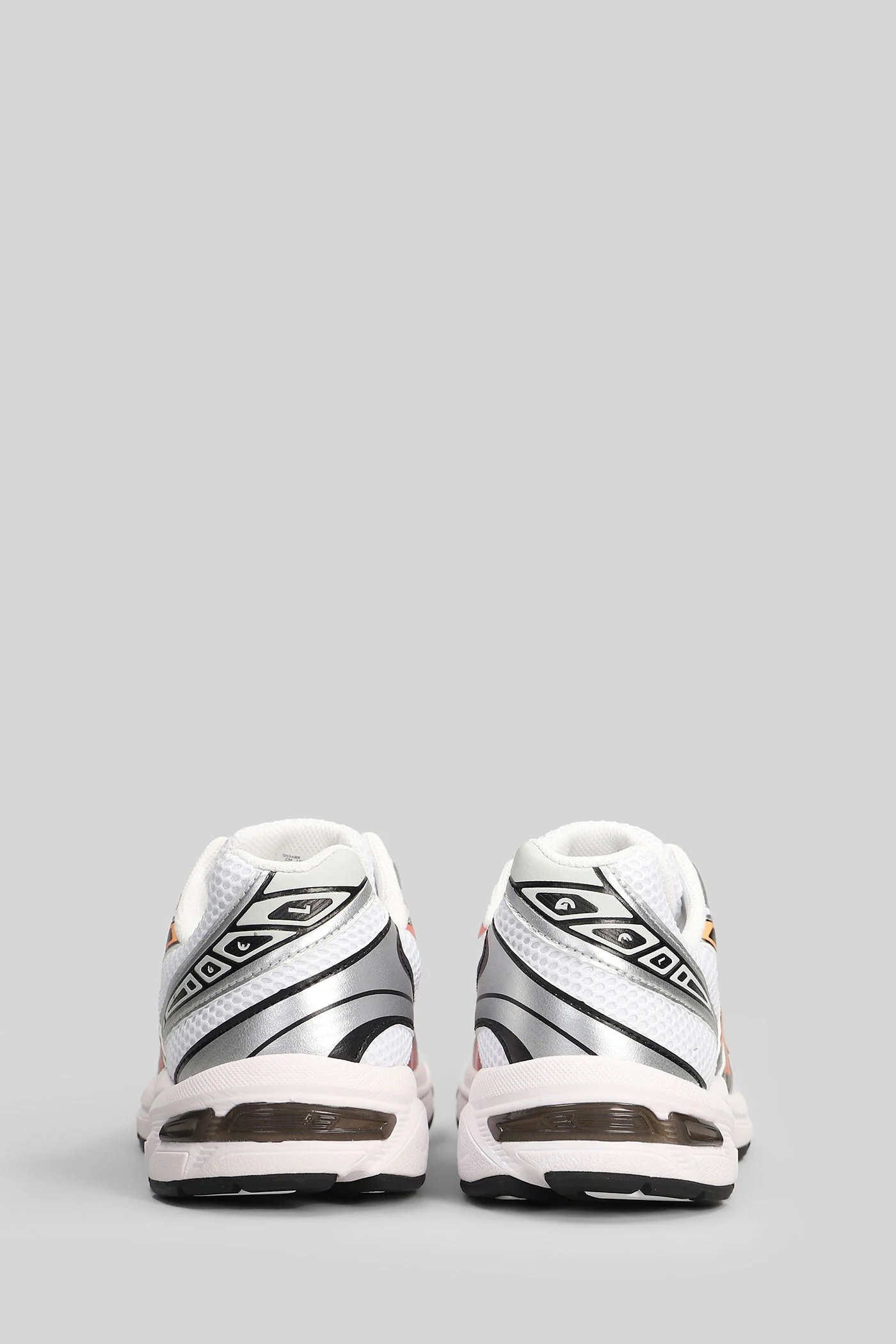 Gel-1130 Sneakers in white leather and fabric - Image 4