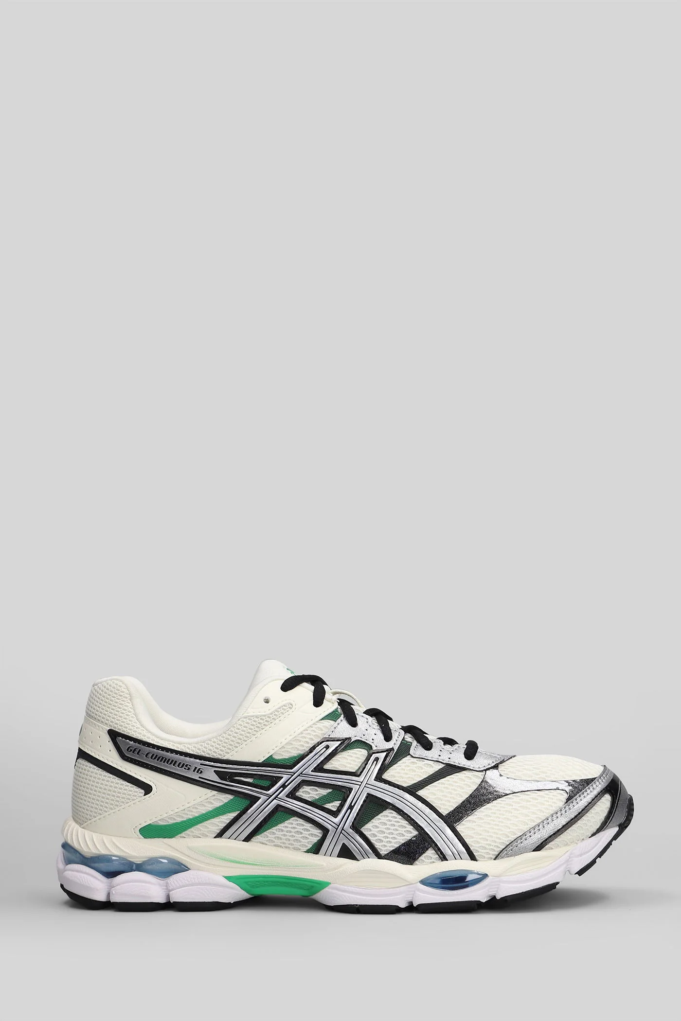Gel-Cumulus 16 Sneakers in beige leather and fabric - Image 6