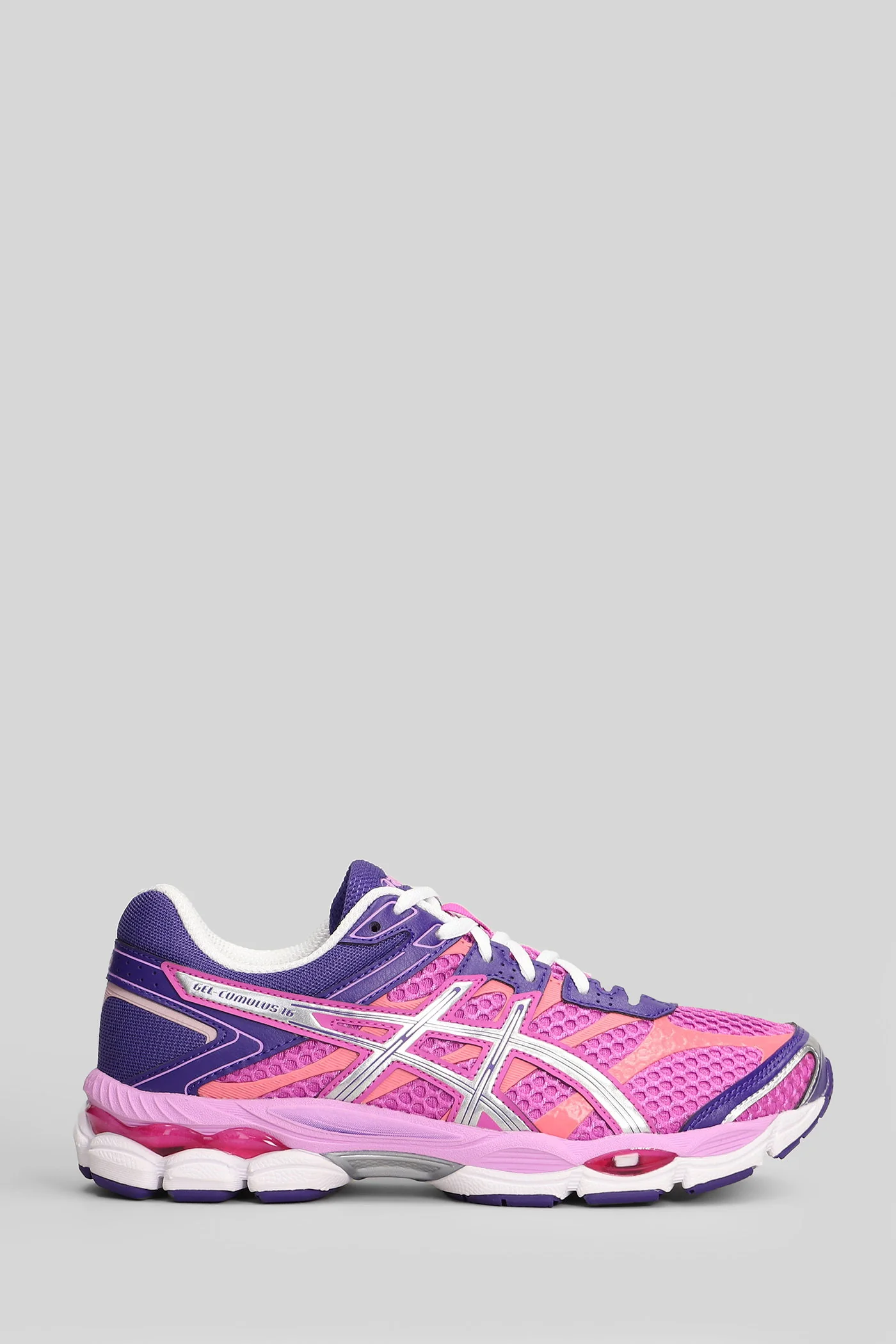 Gel-Cumulus 16 Sneakers in Viola leather and fabric