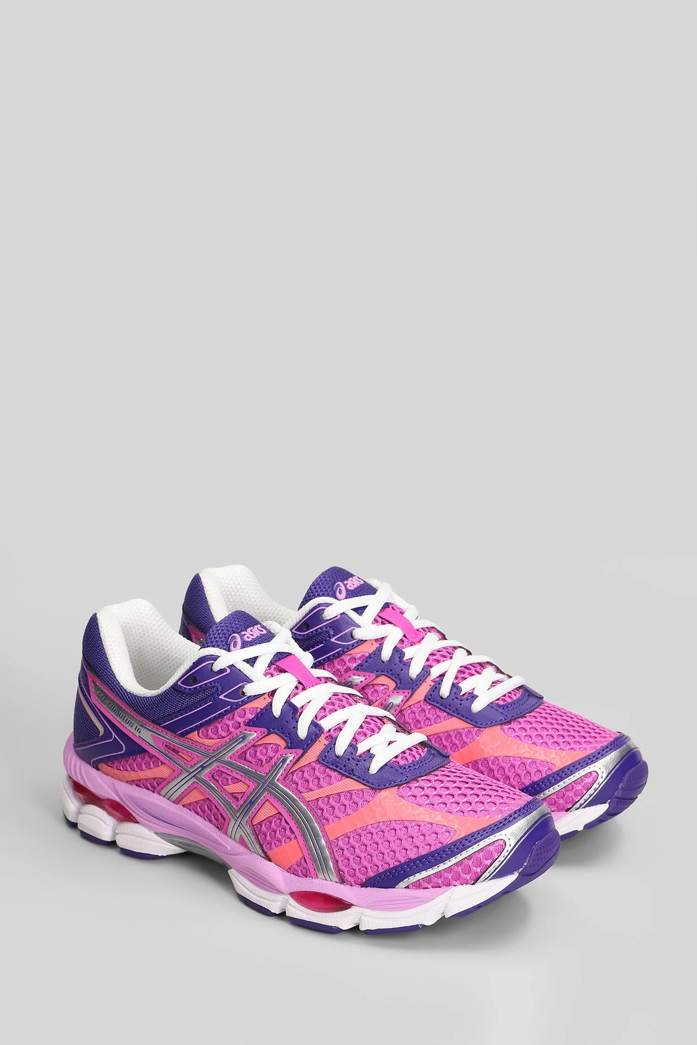 Gel-Cumulus 16 Sneakers in Viola leather and fabric - Image 2