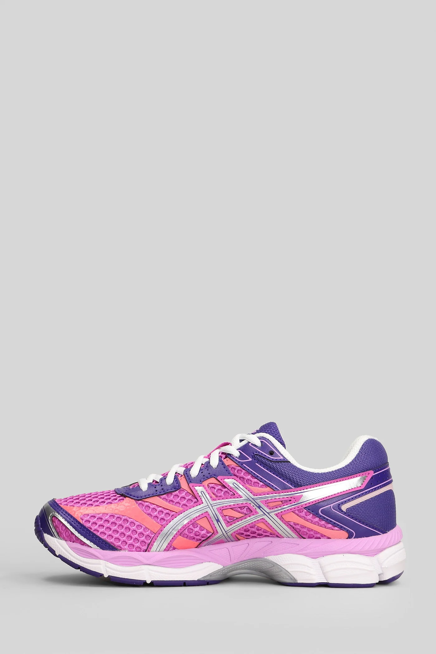 Gel-Cumulus 16 Sneakers in Viola leather and fabric - Image 3