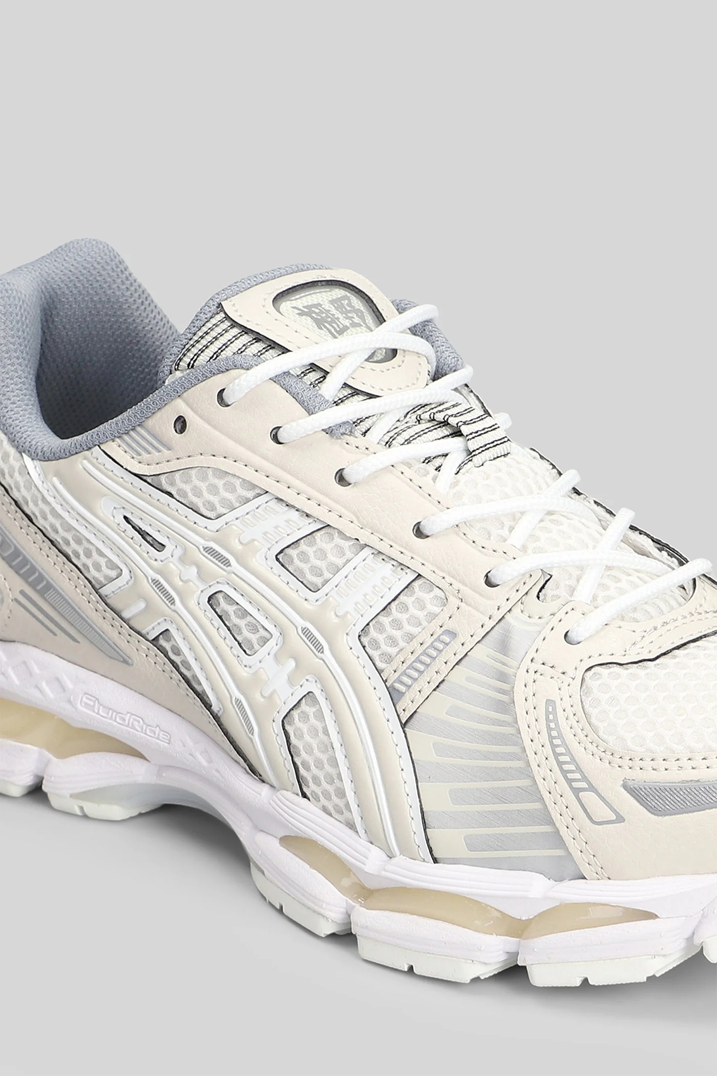 Gel-kayano 12.1 Sneakers in beige leather and fabric - Image 5